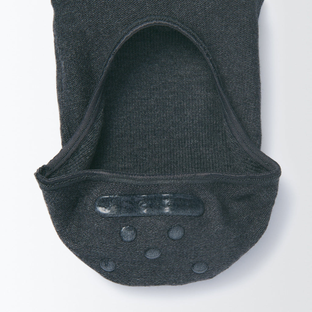 Silicone Gripper No-show 5 Toe Socks