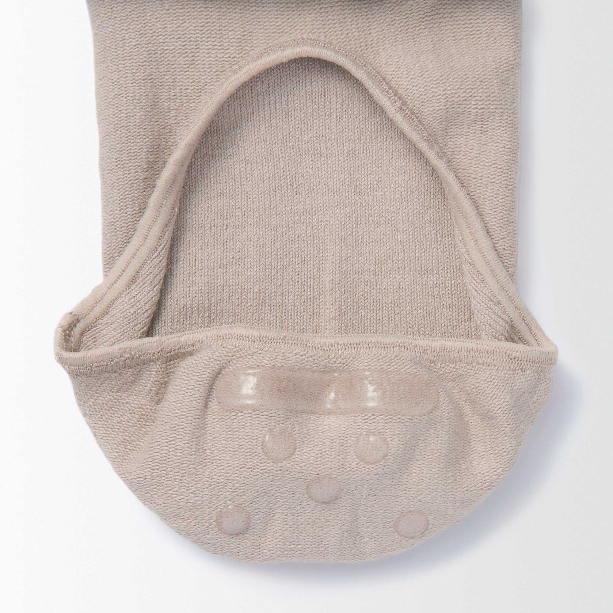 Silicone Gripper No-show 5 Toe Socks