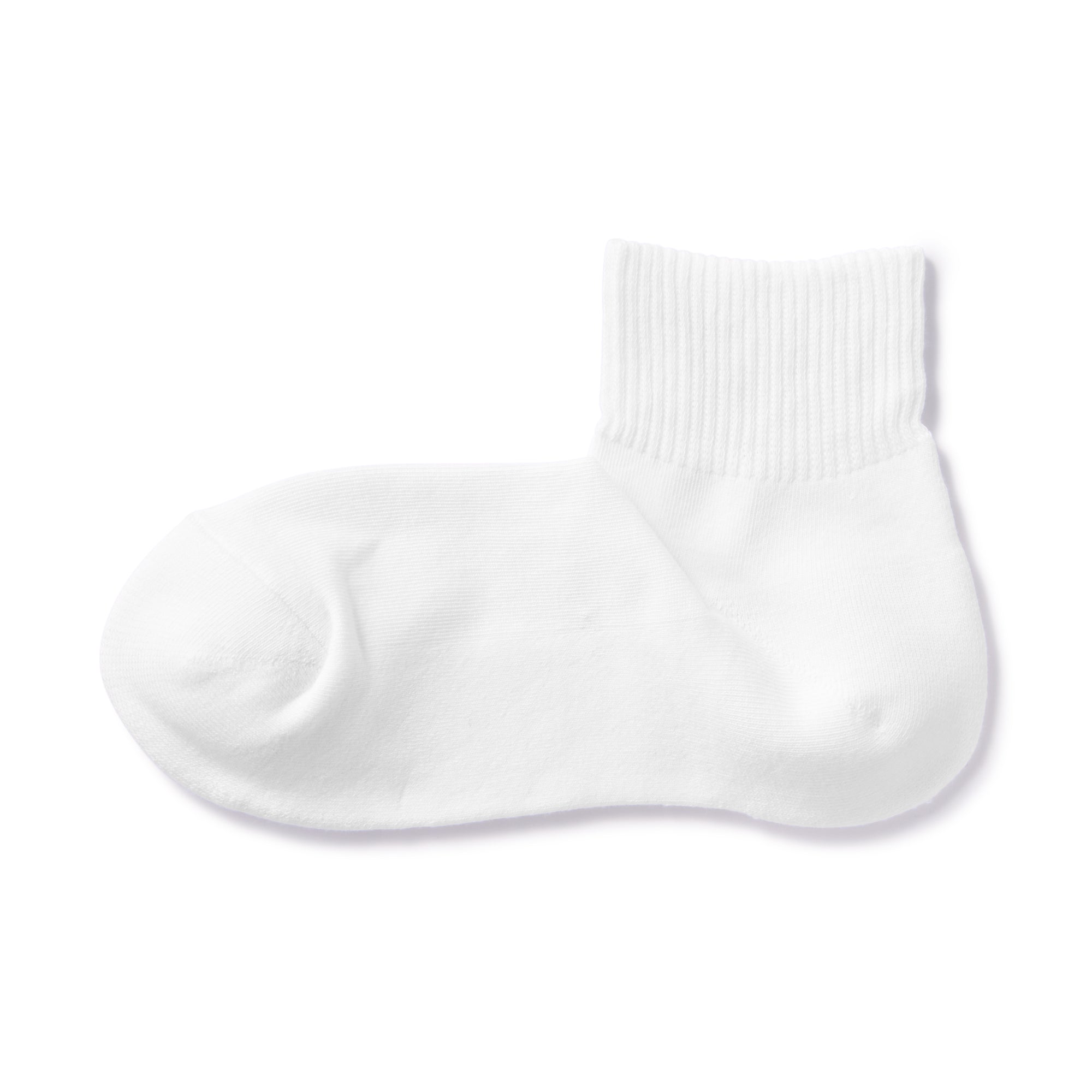 Right Angle Pile Short Socks