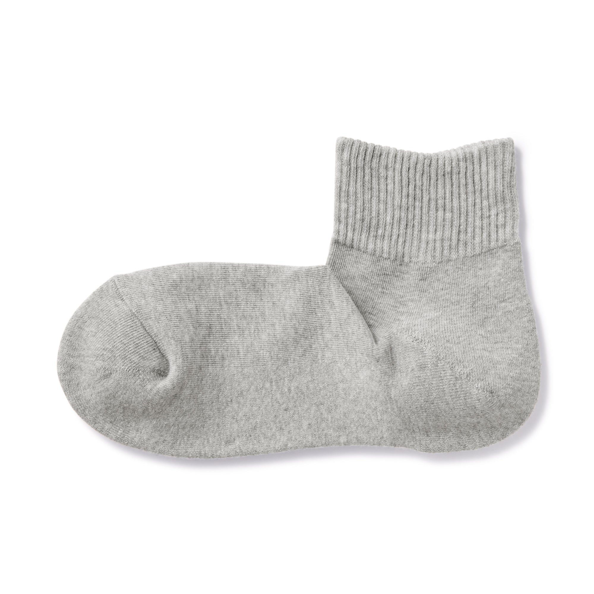 Right Angle Pile Short Socks