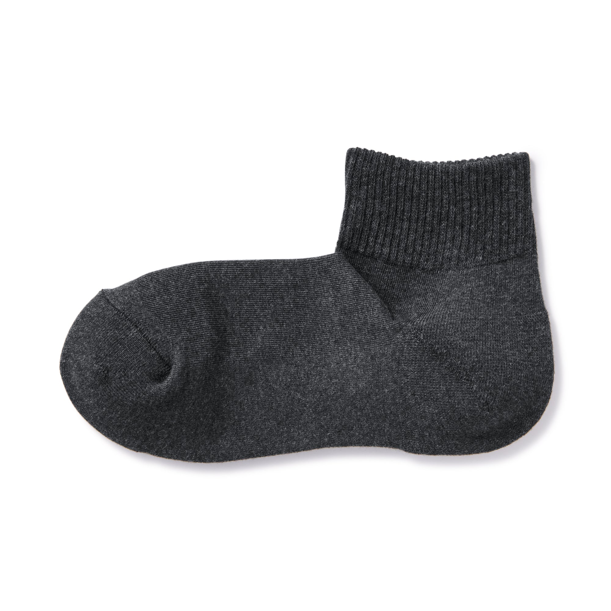 Right Angle Pile Short Socks