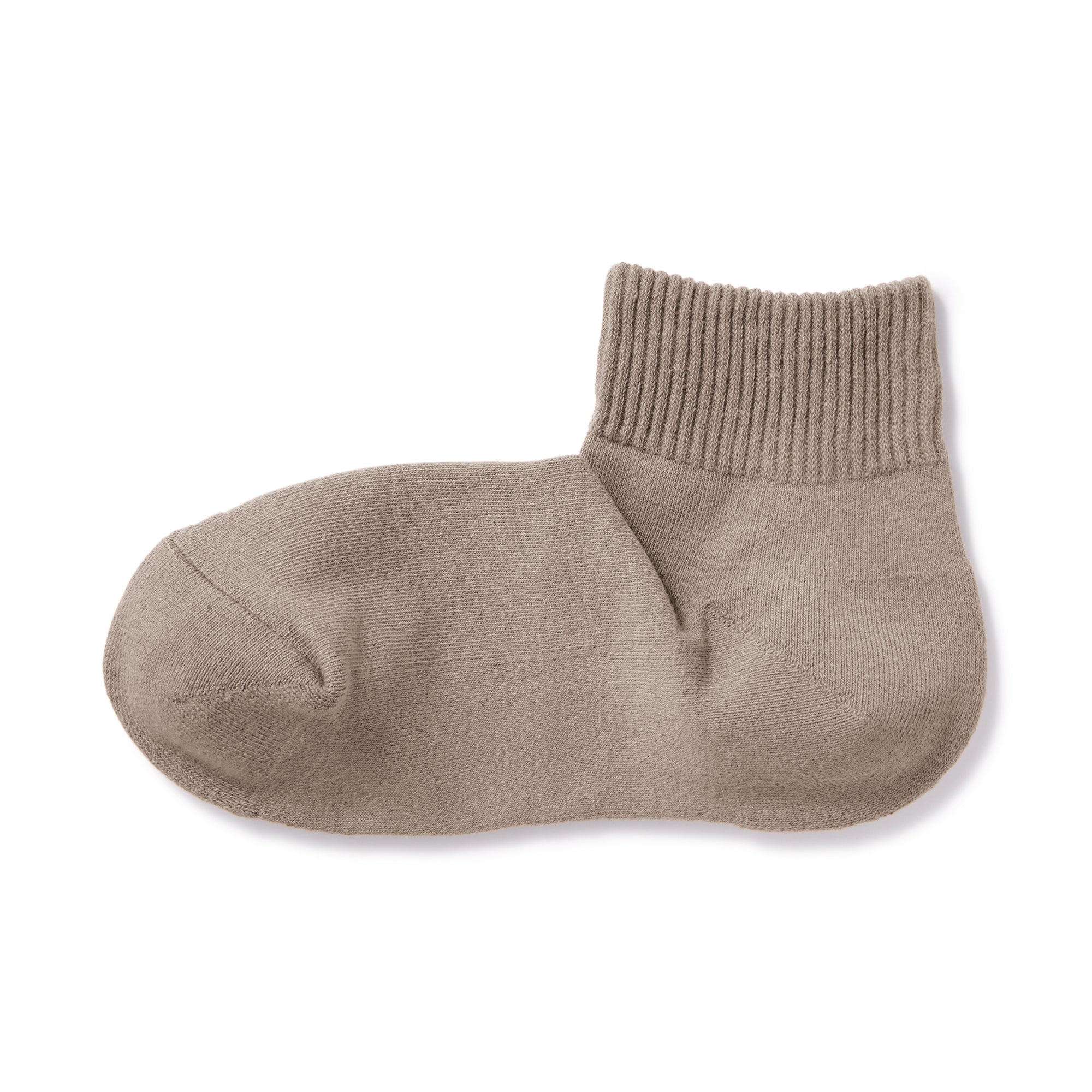 Right Angle Pile Short Socks