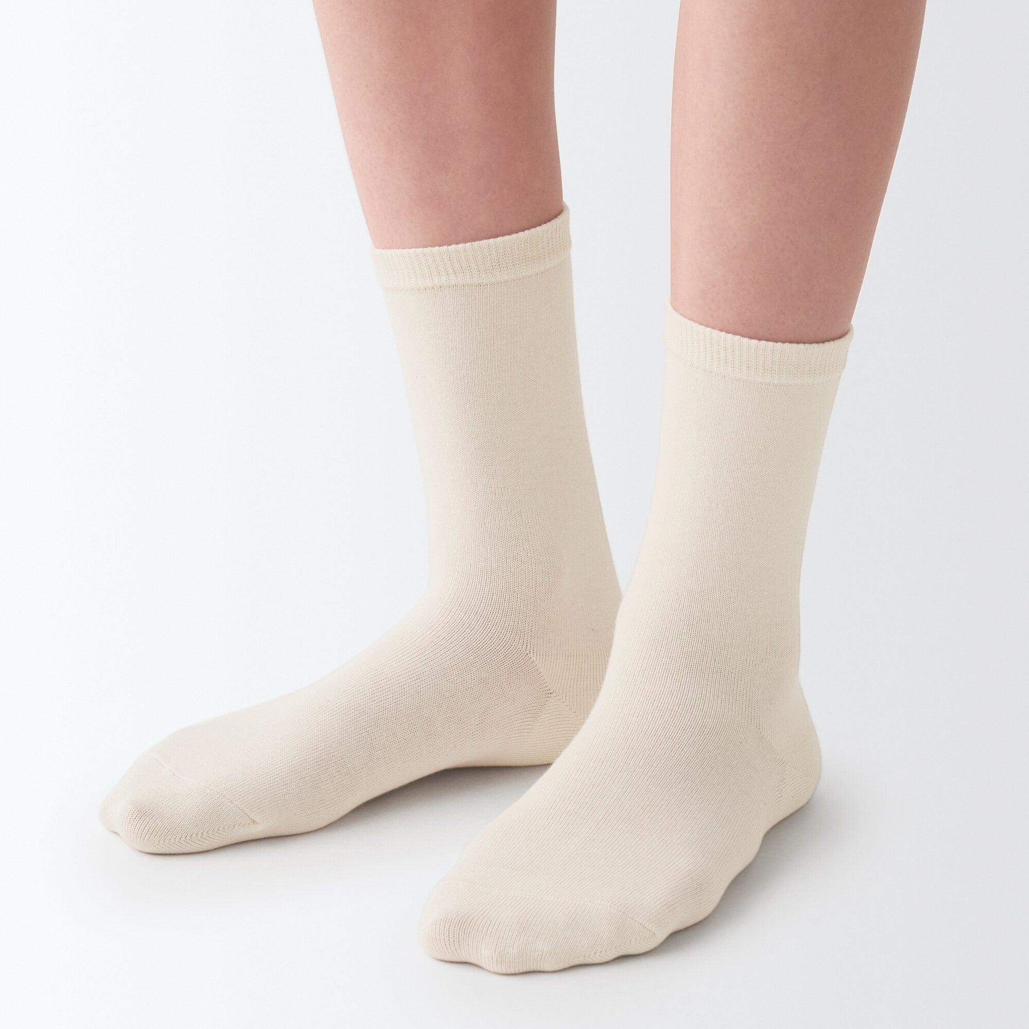 Right Angle 3 Layer Loose Top Socks