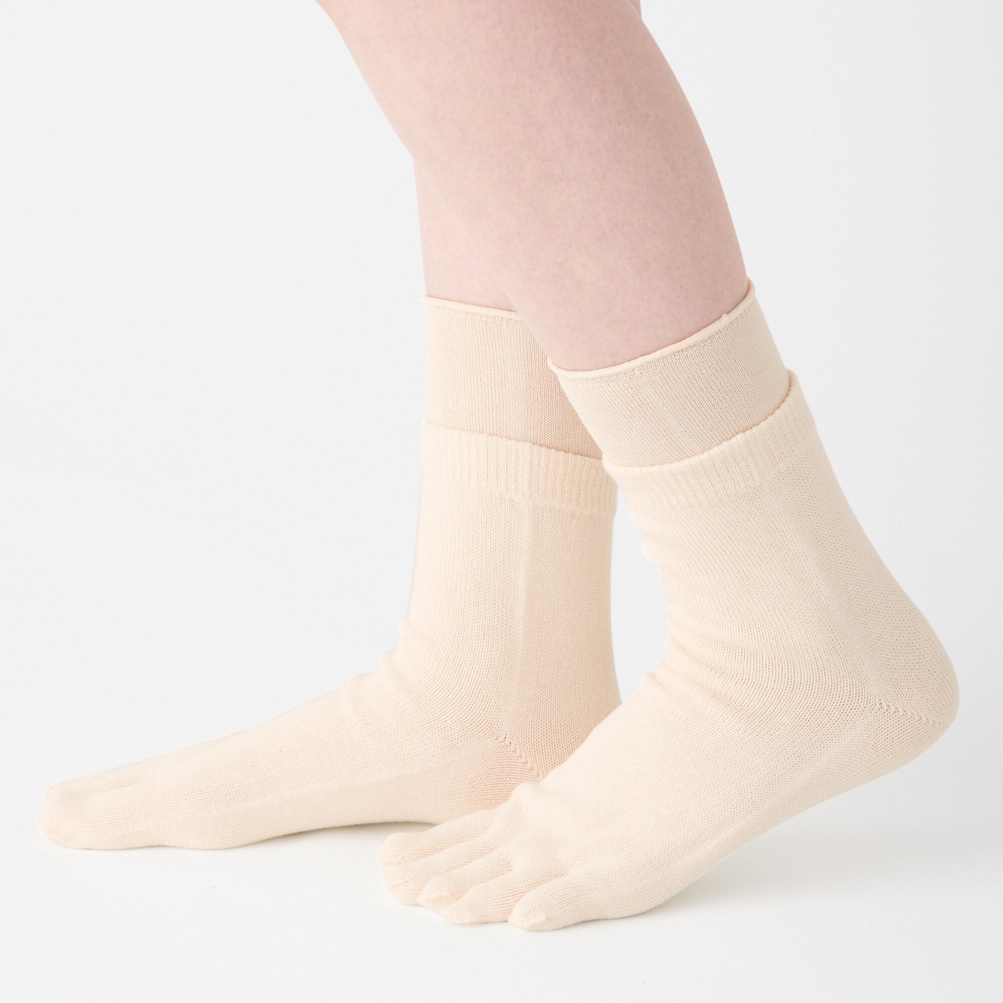 Right Angle 5-Toe Socks for Layering - 24.0cm US W7.5/M6 - 2 Pairs