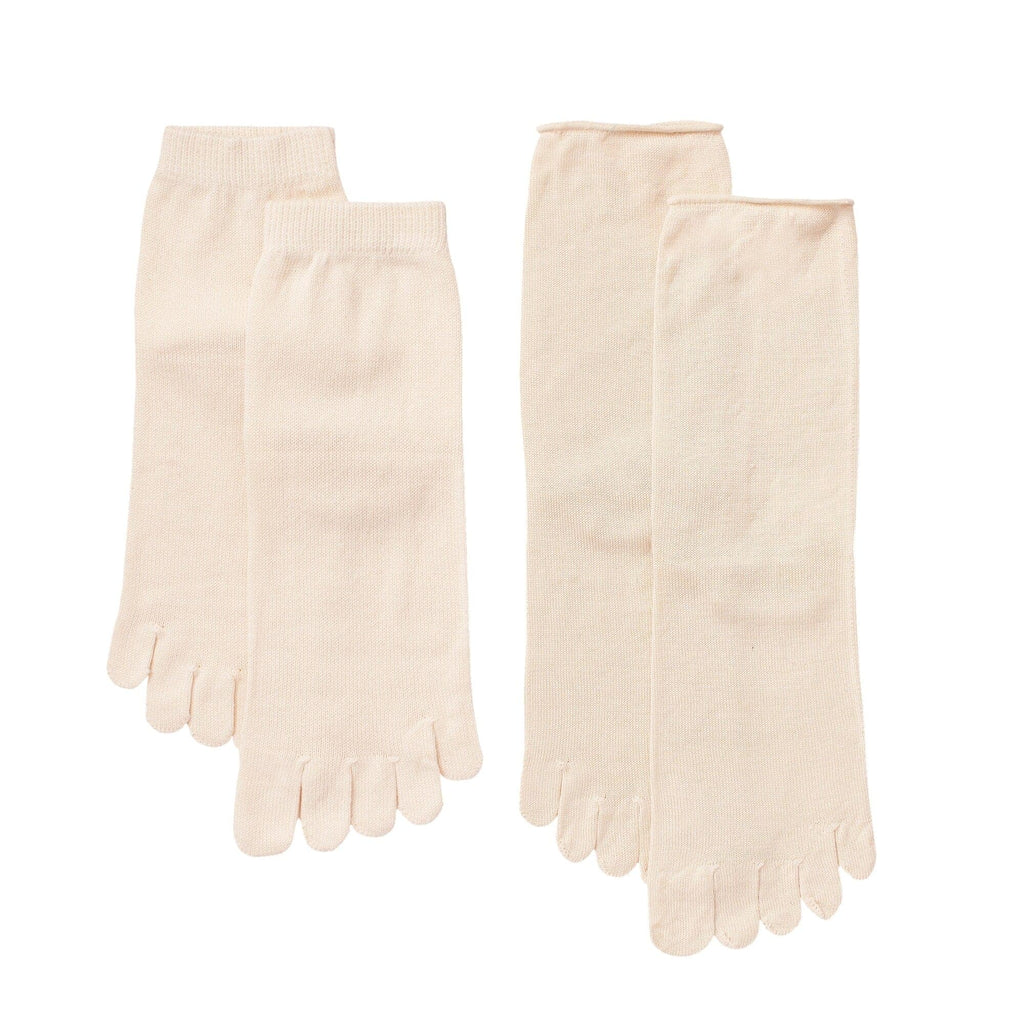 Right Angle 5-Toe Socks for Layering - 24.0cm US W7.5/M6 - 2 Pairs