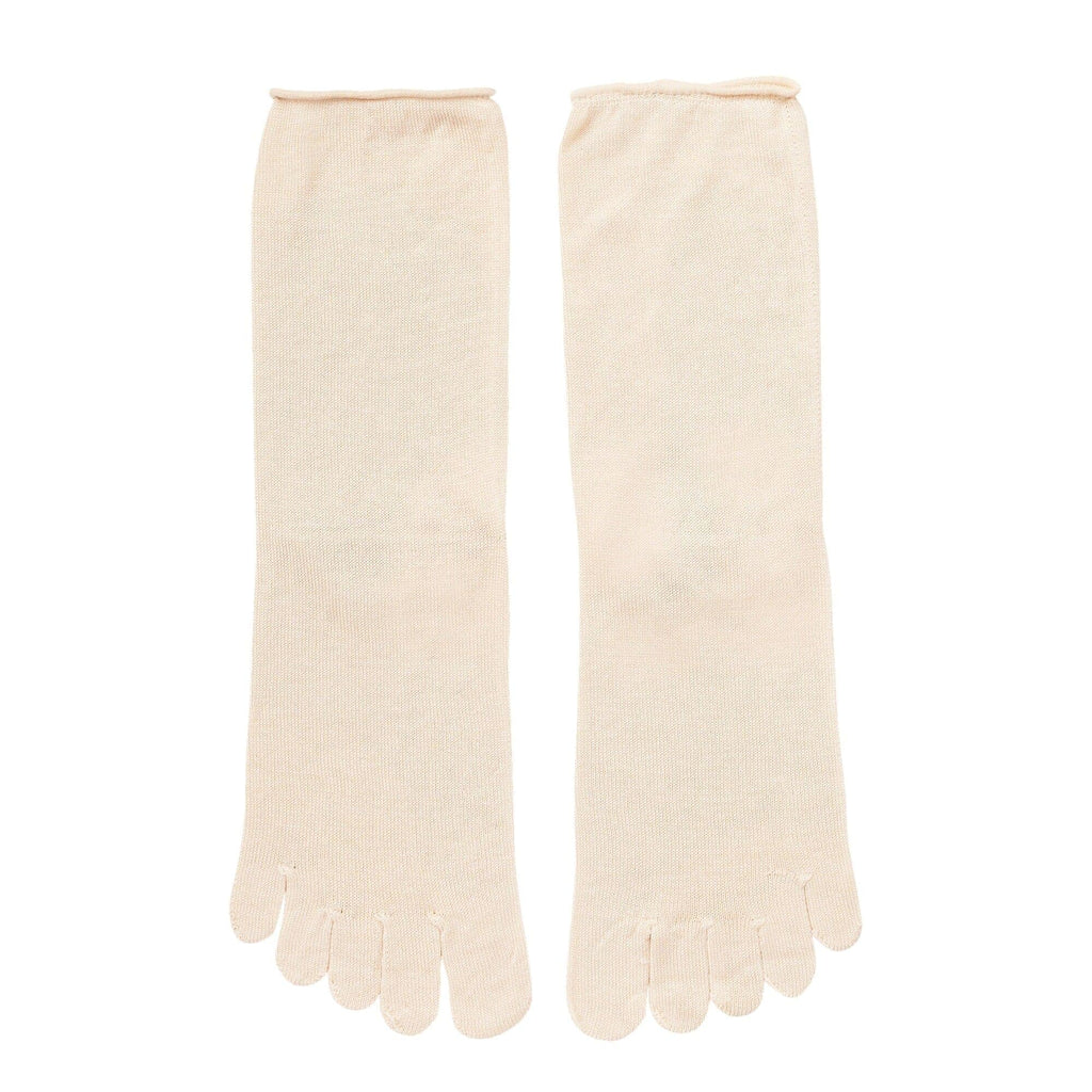 Right Angle Silk Blend 5-Toe Socks - 24.0cm US W7.5/M6
