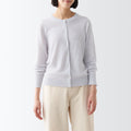 Women's Hemp Crew Neck Cardigan