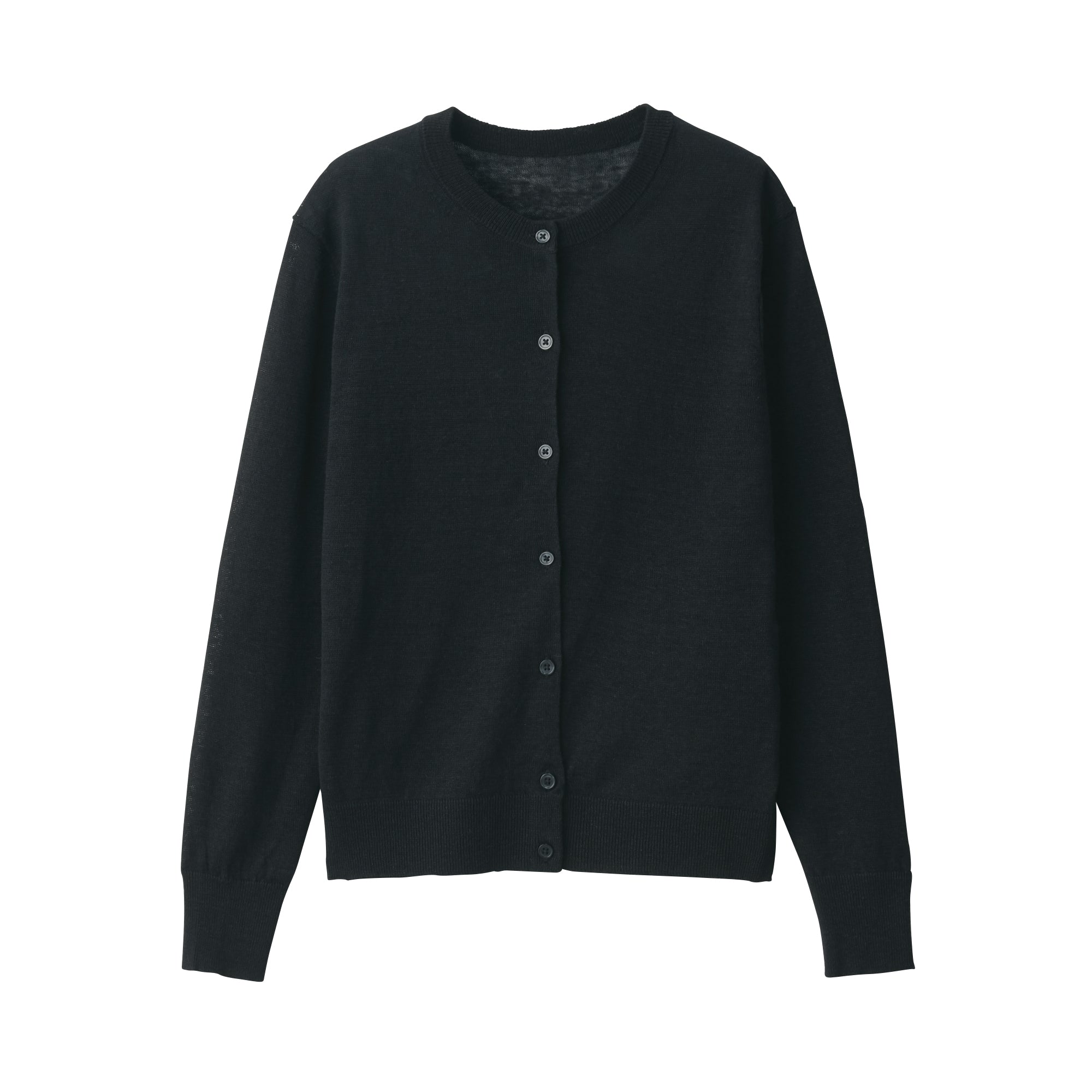 Women's Hemp Crew Neck Cardigan