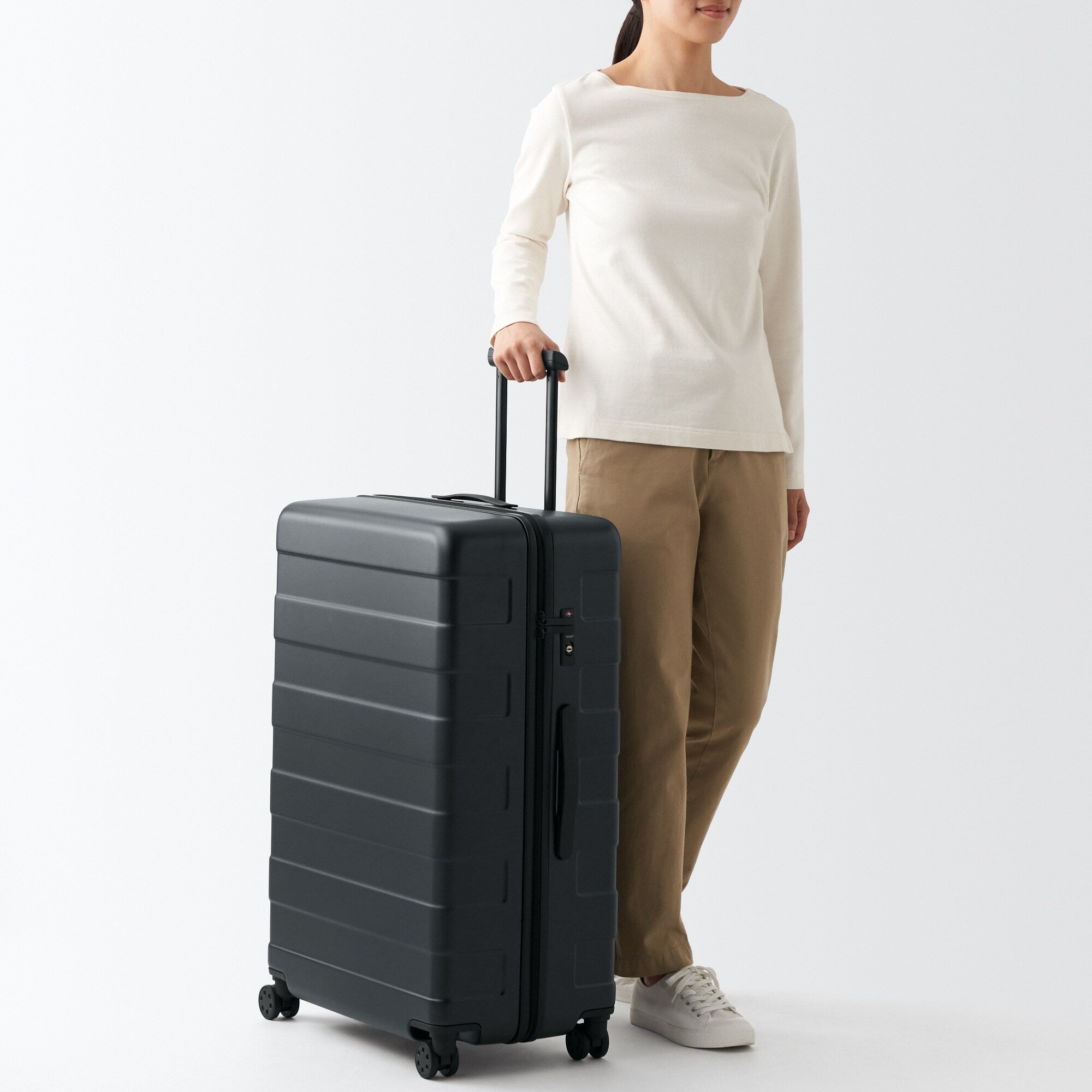 Adjustable Handle Hard Shell Suitcase 105L | Check-In