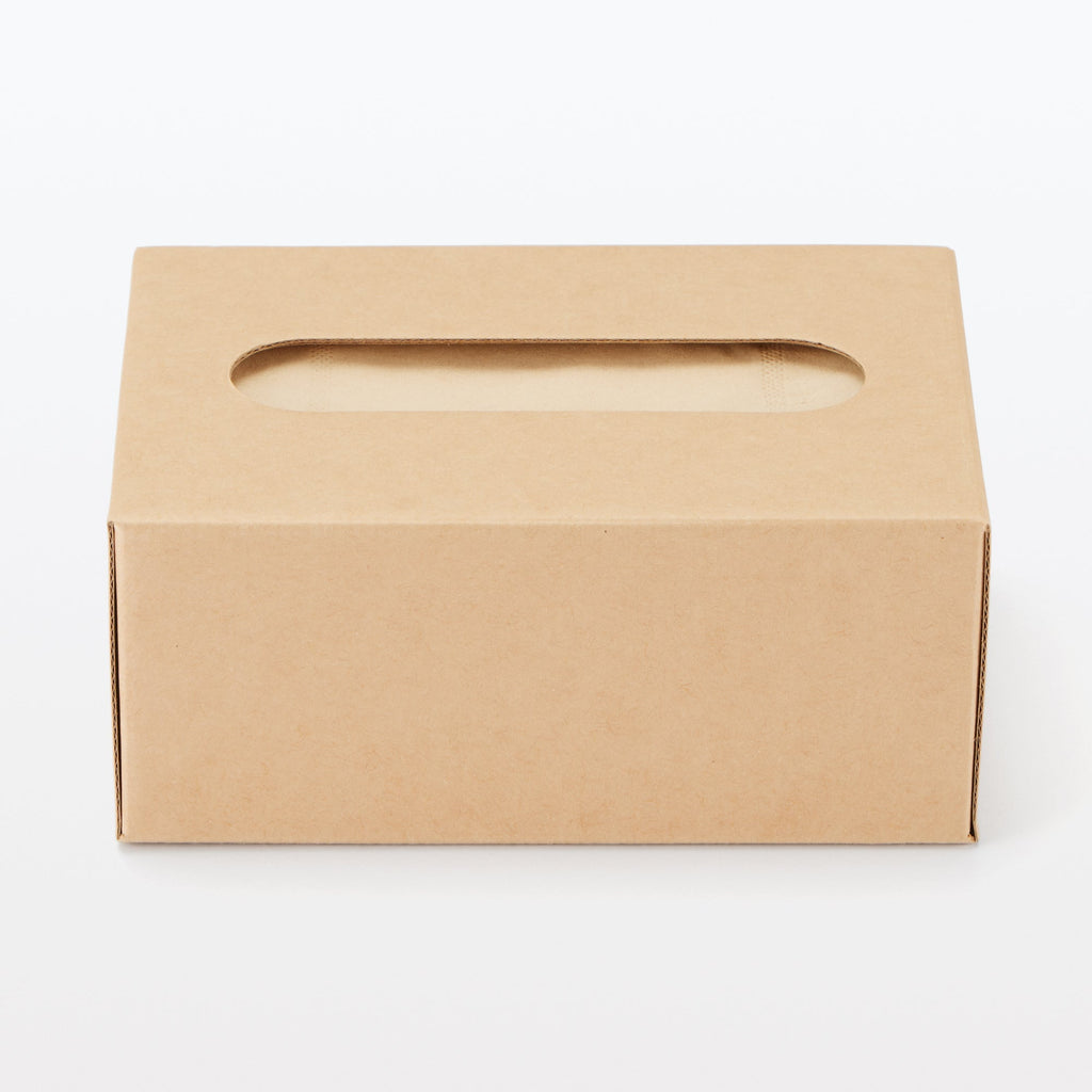 Kraft Tissue Holder - Table Top