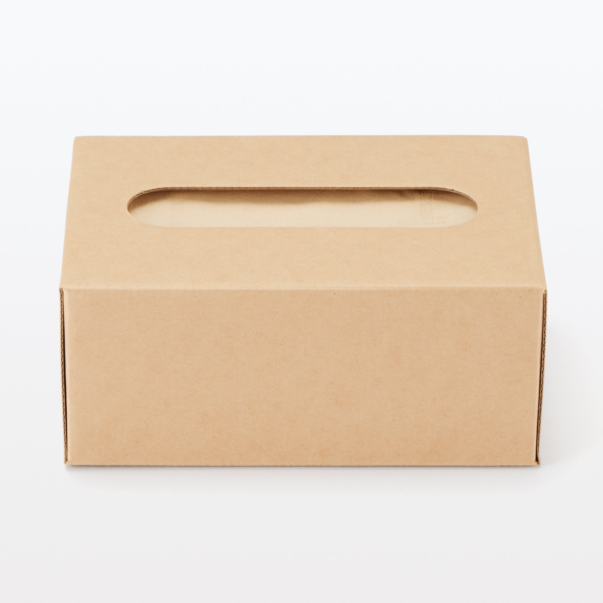 Kraft Tissue Holder - Table Top