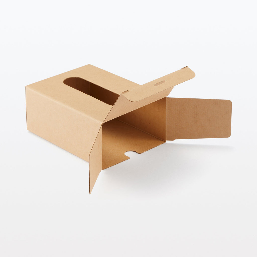 Kraft Tissue Holder - Table Top