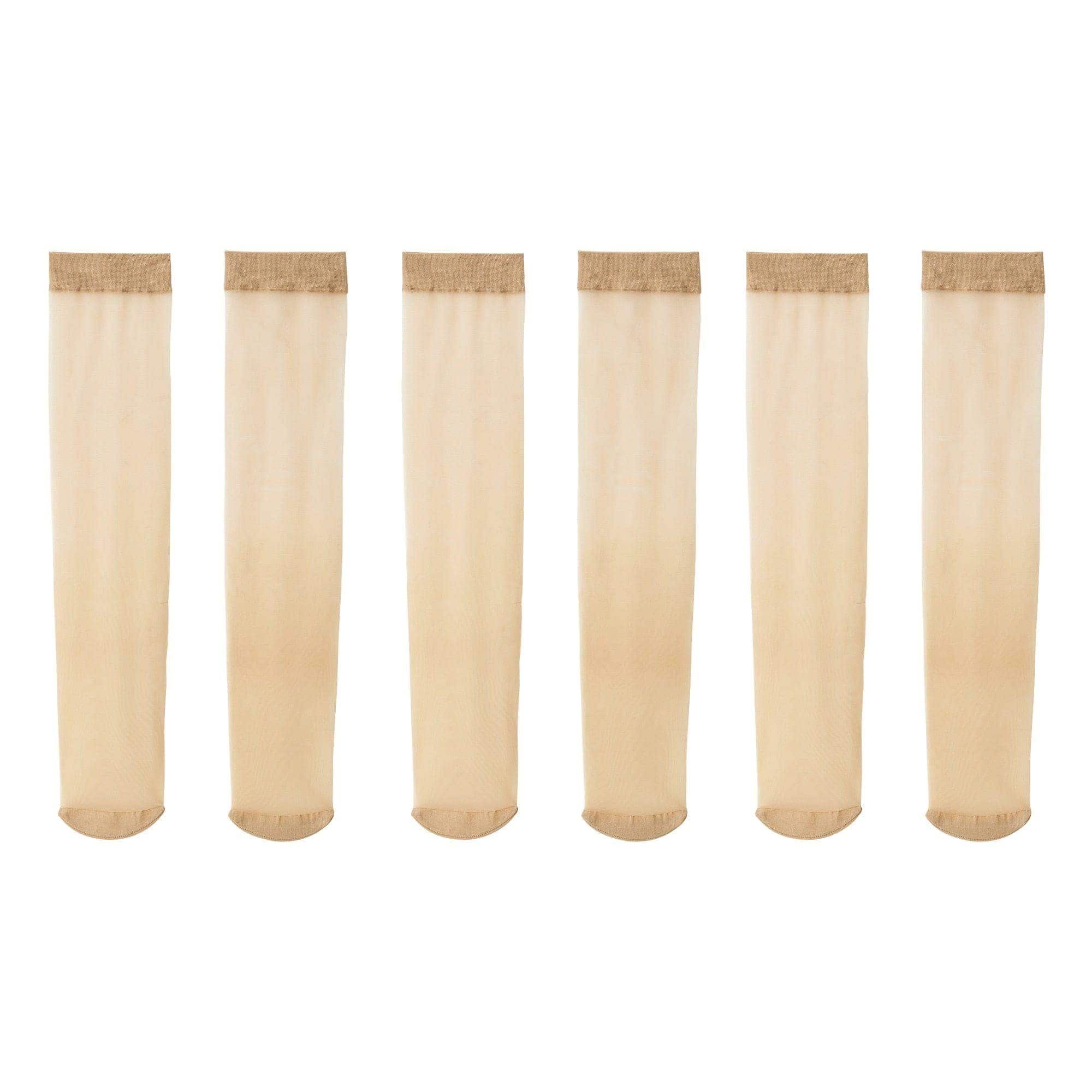 Soft Knee High Stockings 17D - Pack of 3