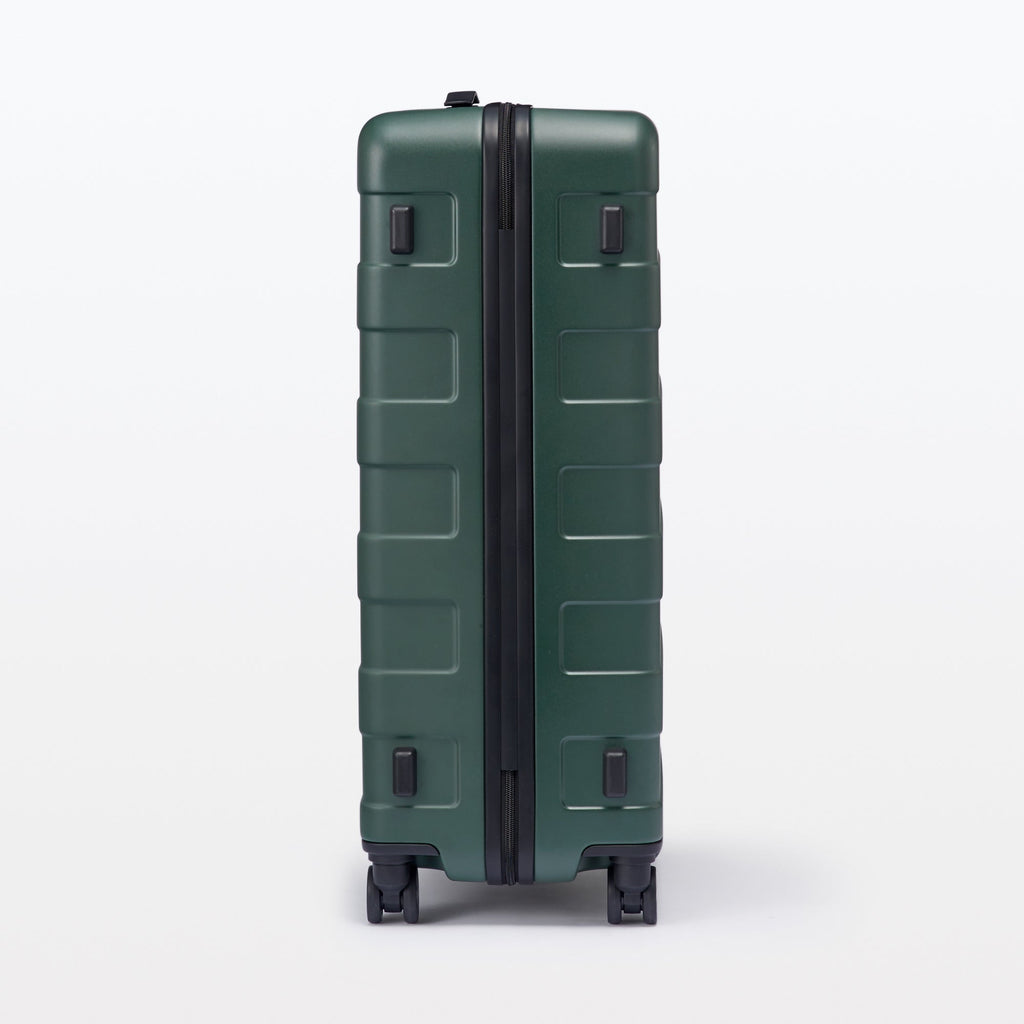 Adjustable Handle Hard Shell Suitcase 75L - Khaki Green | Check-In