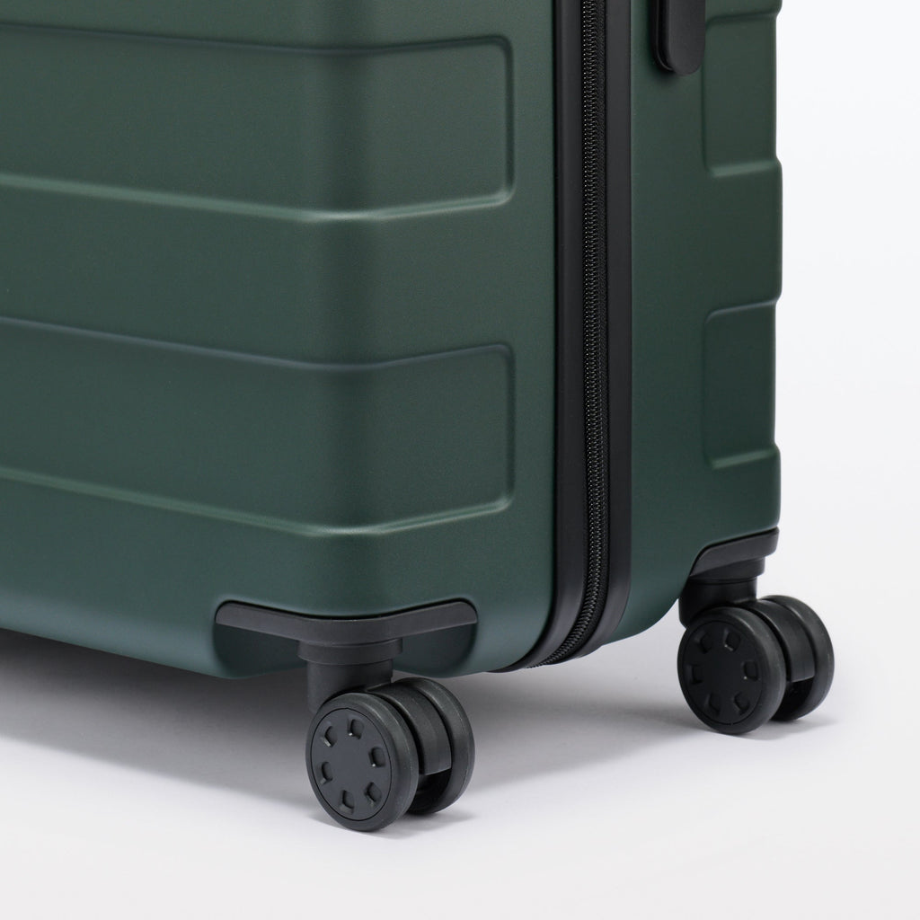 Adjustable Handle Hard Shell Suitcase 75L - Khaki Green | Check-In