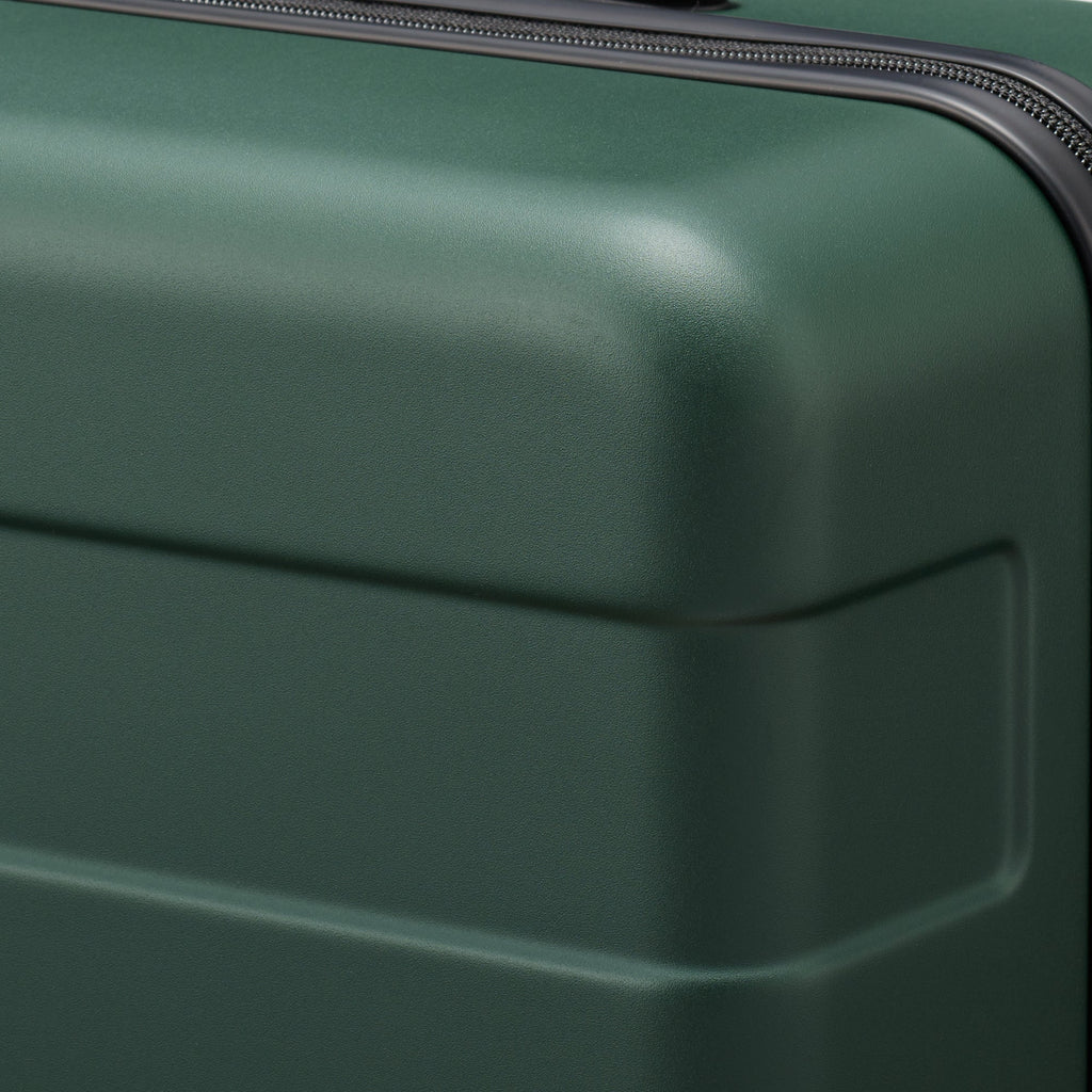 Adjustable Handle Hard Shell Suitcase 75L - Khaki Green | Check-In