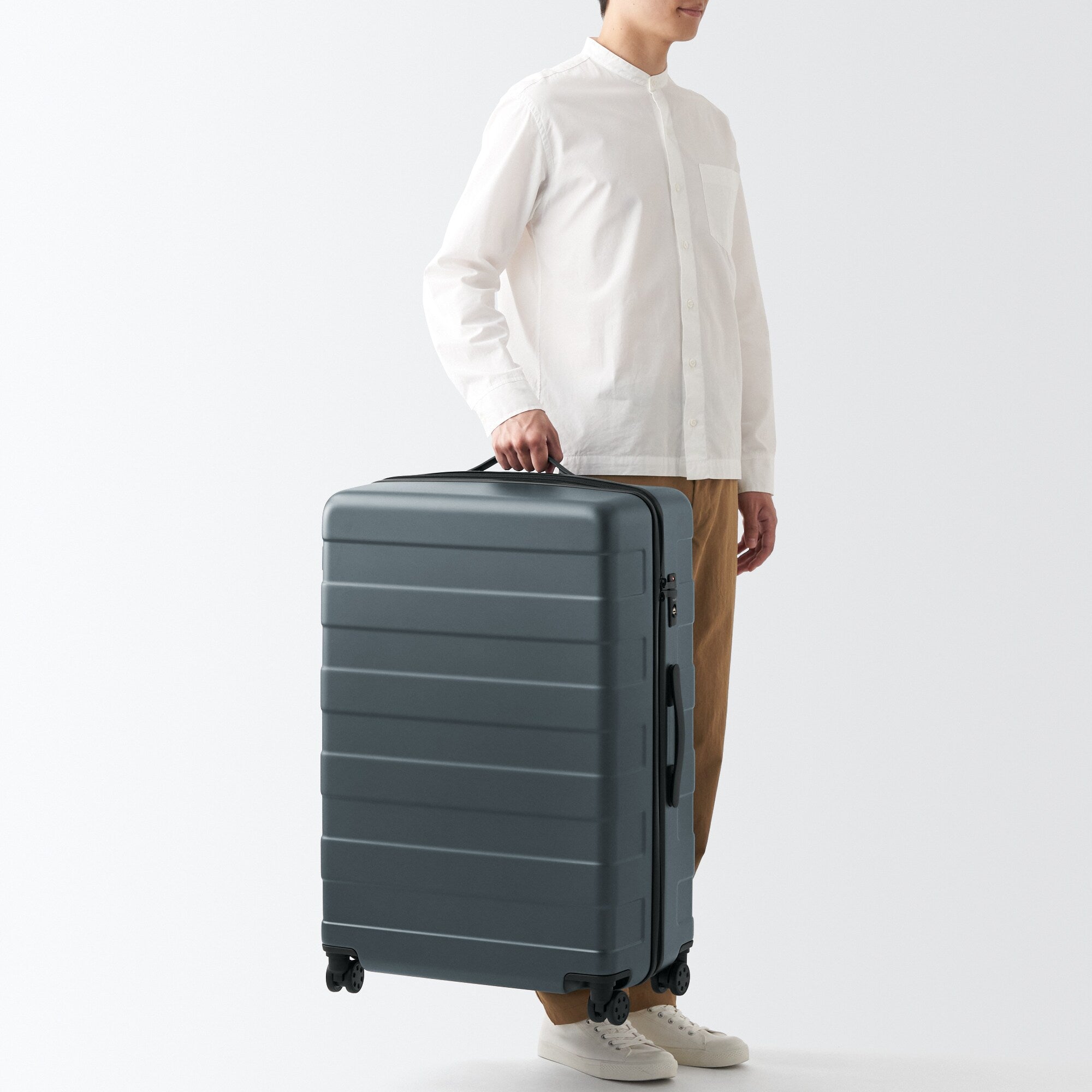 Adjustable Handle Hard Shell Suitcase 105L | Check-In