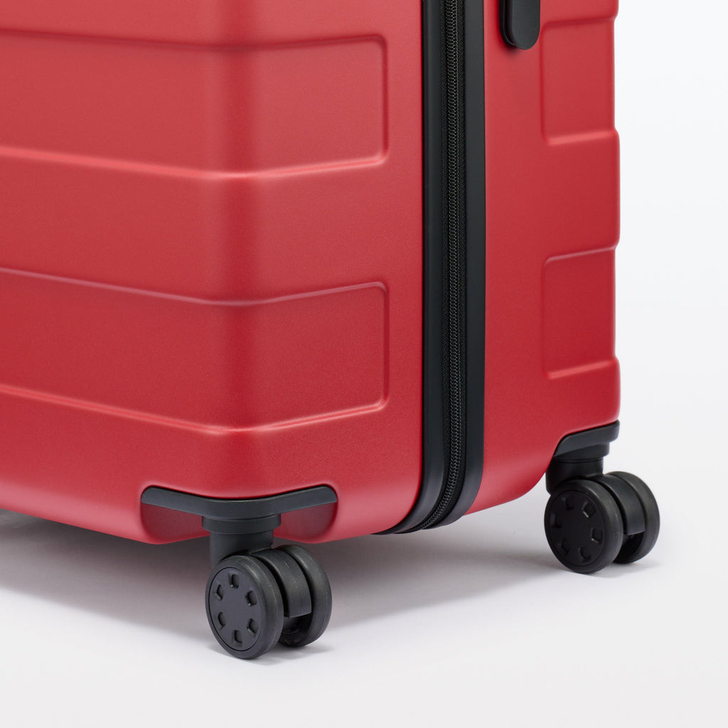 Adjustable Handle Hard Shell Suitcase 105L - Red | Check-In
