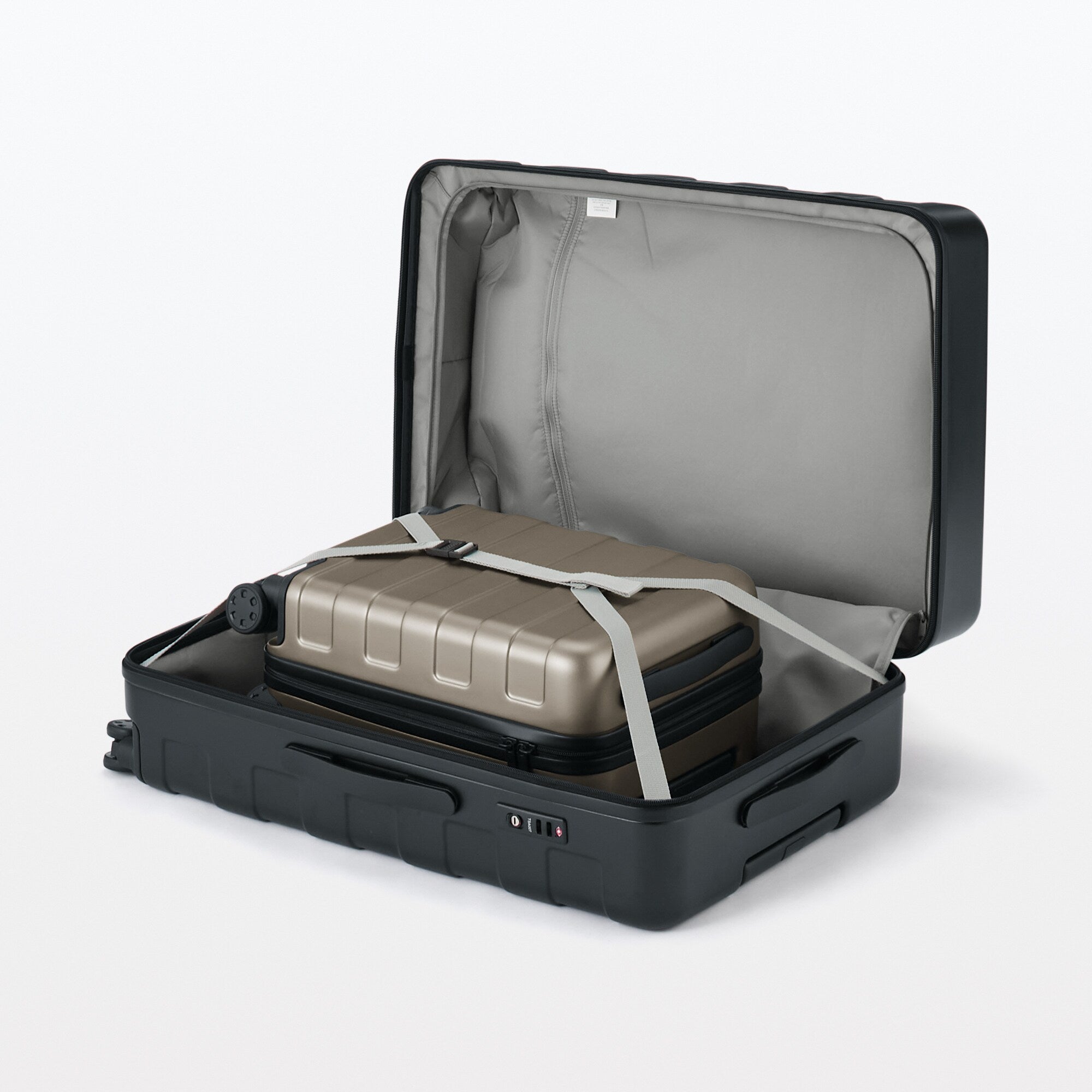 Adjustable Handle Hard Shell Suitcase 105L | Check-In