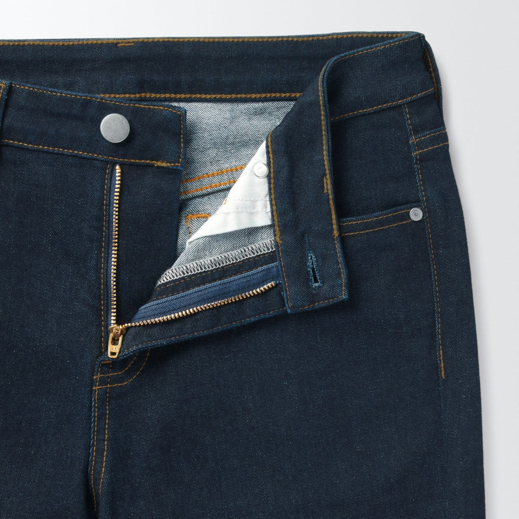 Women's Super Stretch Denim Skinny Pants Dark Navy (L 30 / 76 cm)