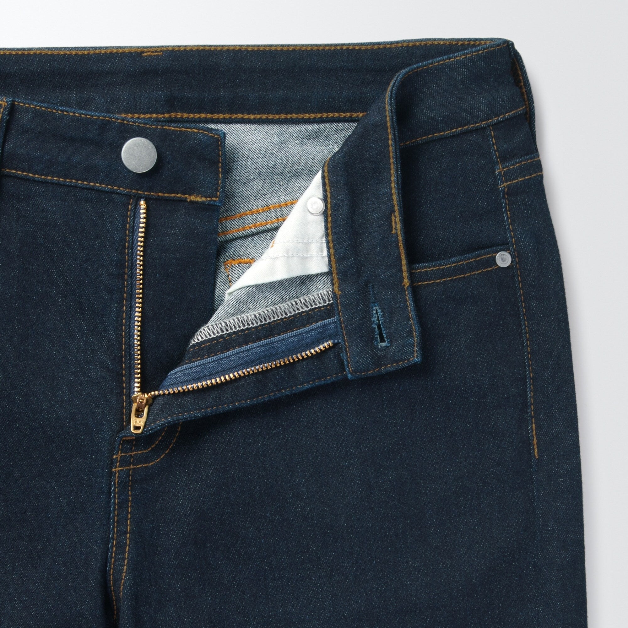 Women's Super Stretch Denim Skinny Pants Dark Navy (L 30 / 76 cm)