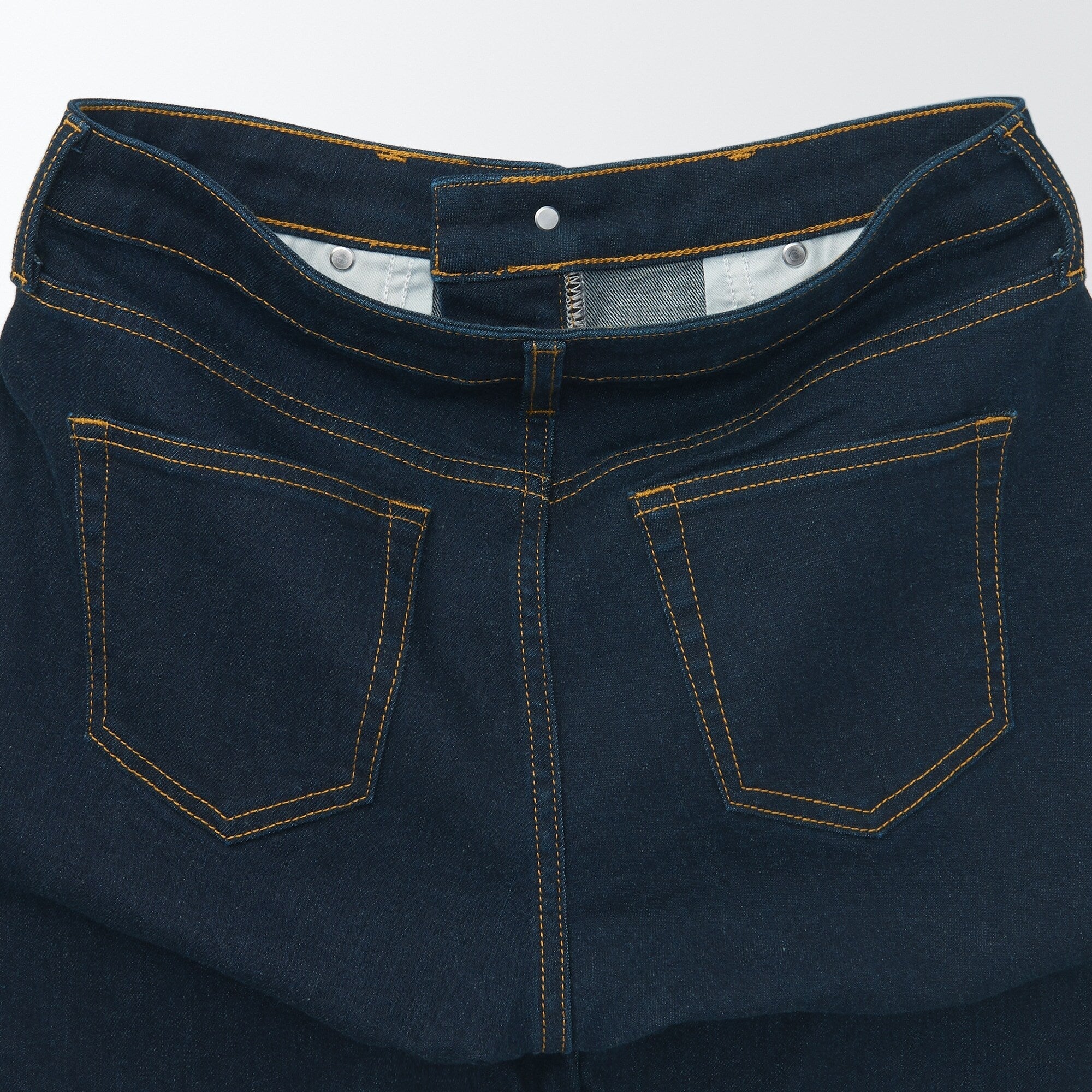 Women's Super Stretch Denim Skinny Pants Dark Navy (L 30 / 76 cm)