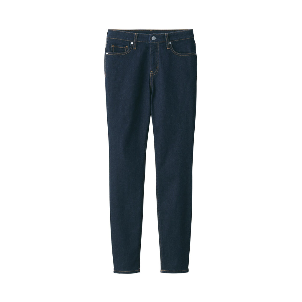 Women's Super Stretch Denim Skinny Pants Dark Navy (L 30 / 76 cm)