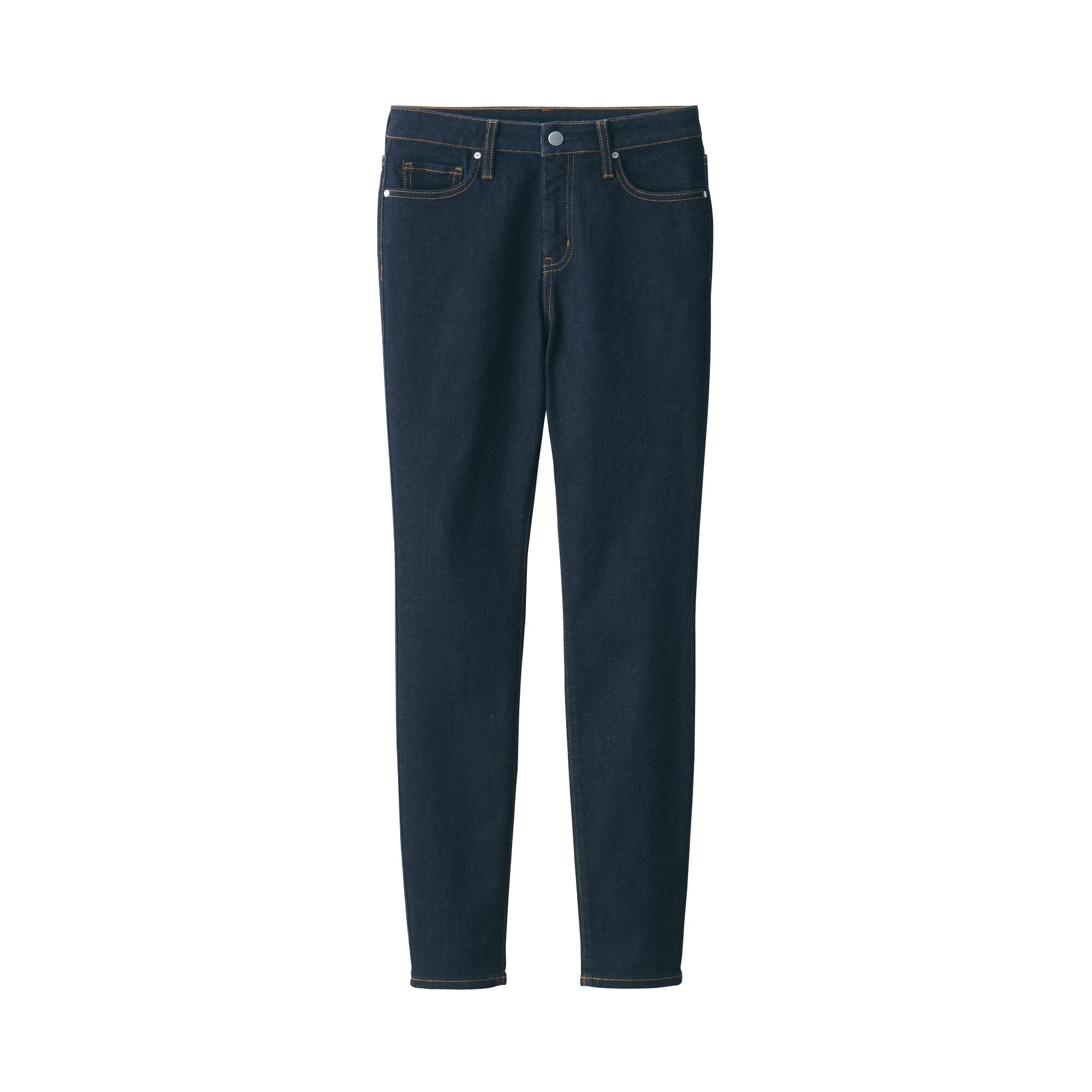 Women's Super Stretch Denim Skinny Pants Dark Navy (L 30 / 76 cm)