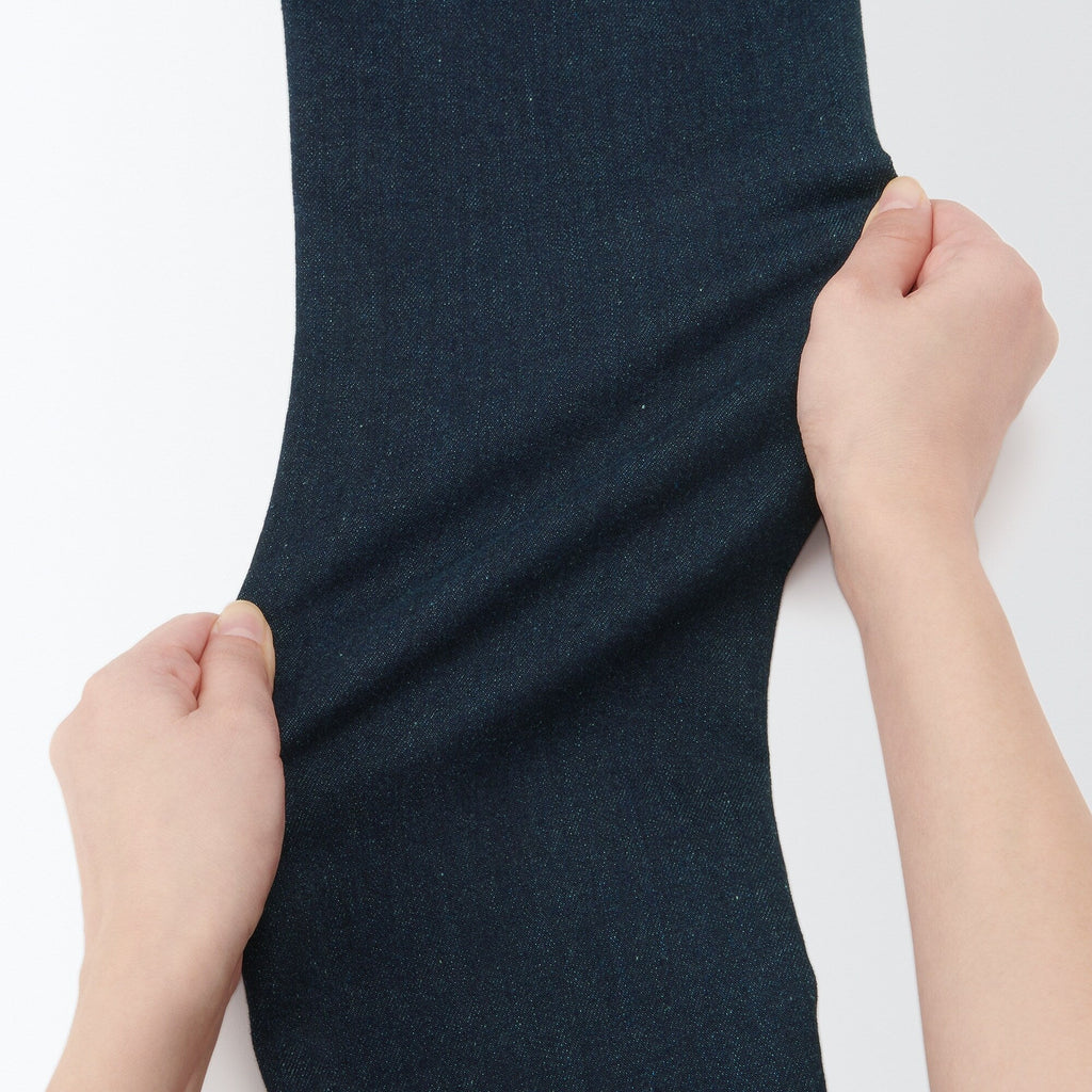 Women's Super Stretch Denim Skinny Pants Dark Navy (L 30 / 76 cm)