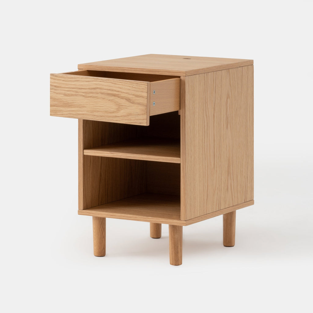 Oak Bedside Table
