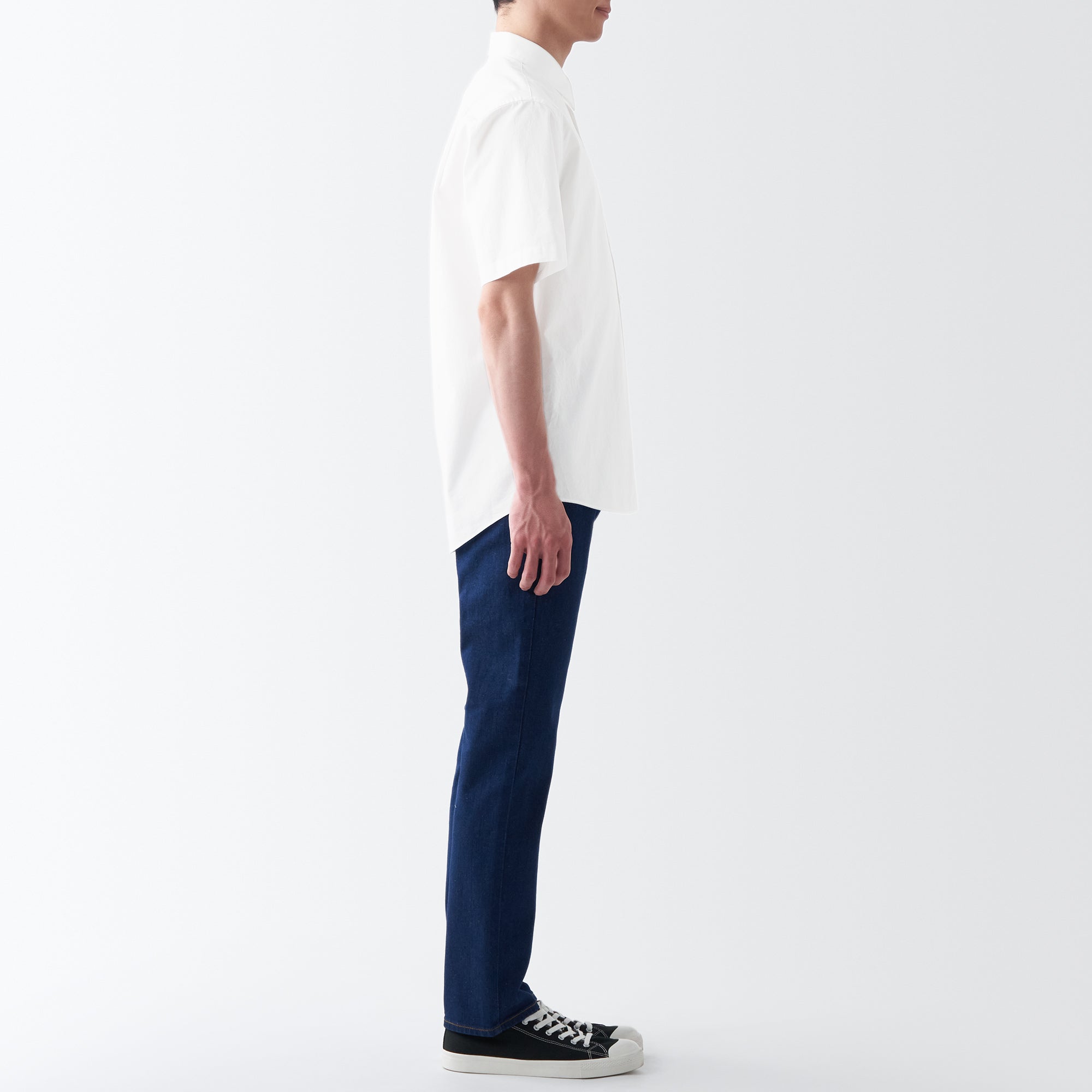 Men's Washed Broadcloth Short Sleeve Shirt