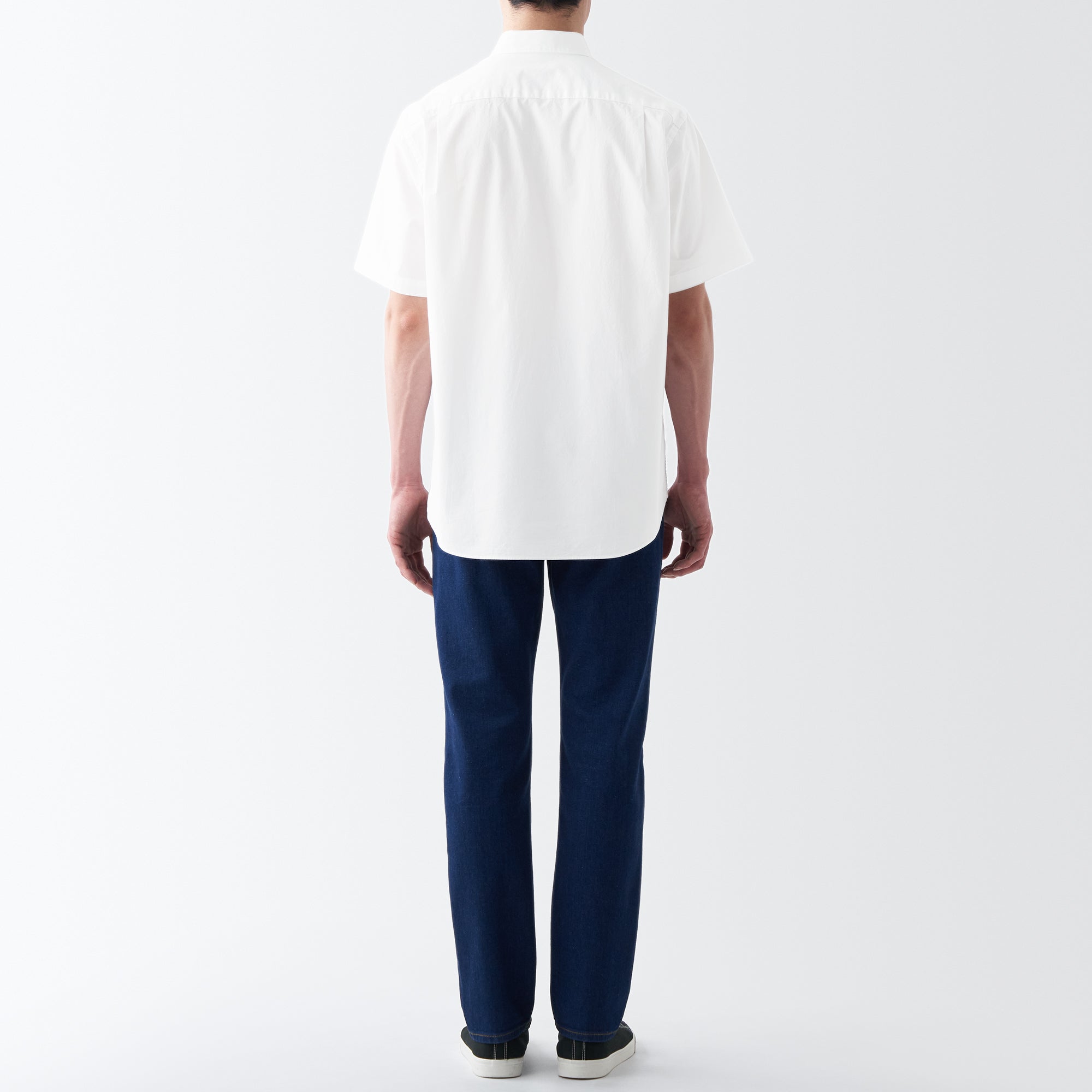 Men's Washed Broadcloth Short Sleeve Shirt