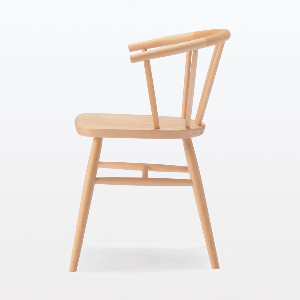 Beech Wood Chair with Round Legs