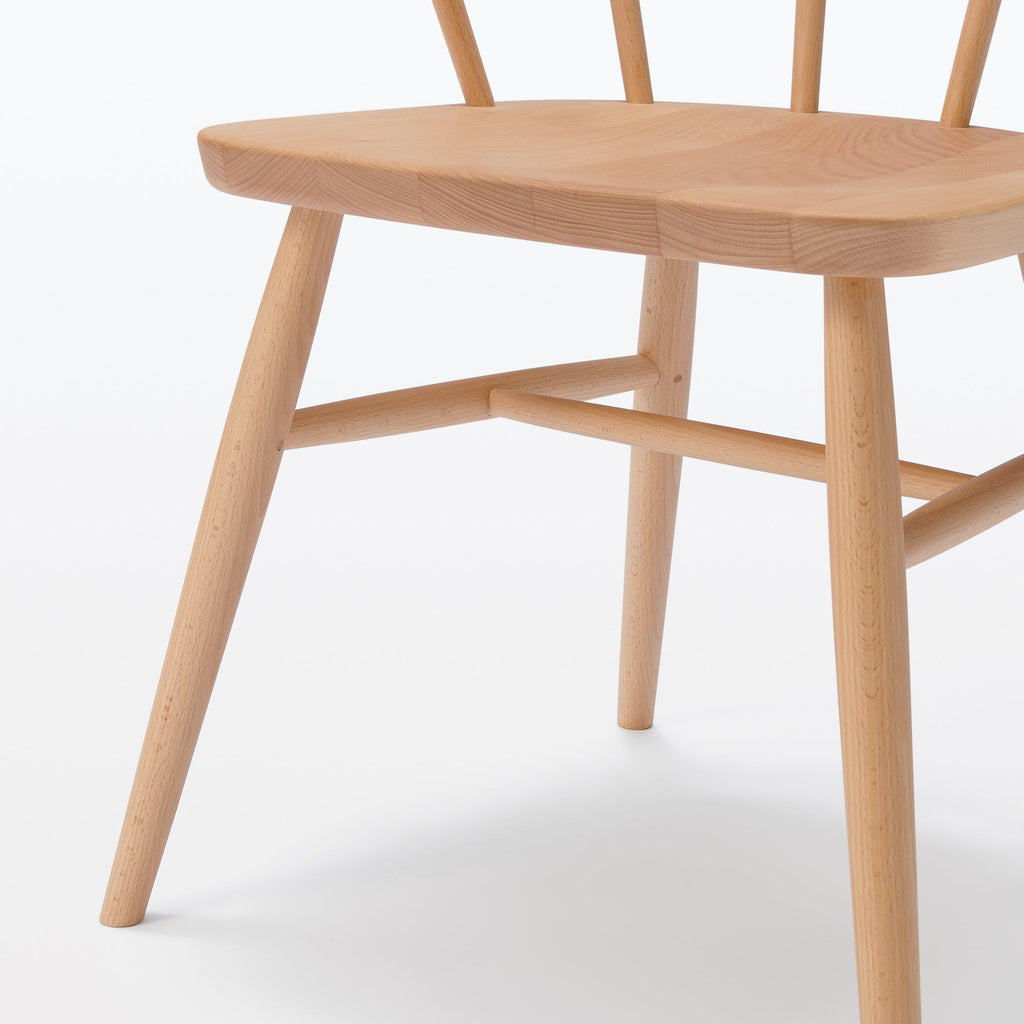 Beech Wood Chair with Round Legs