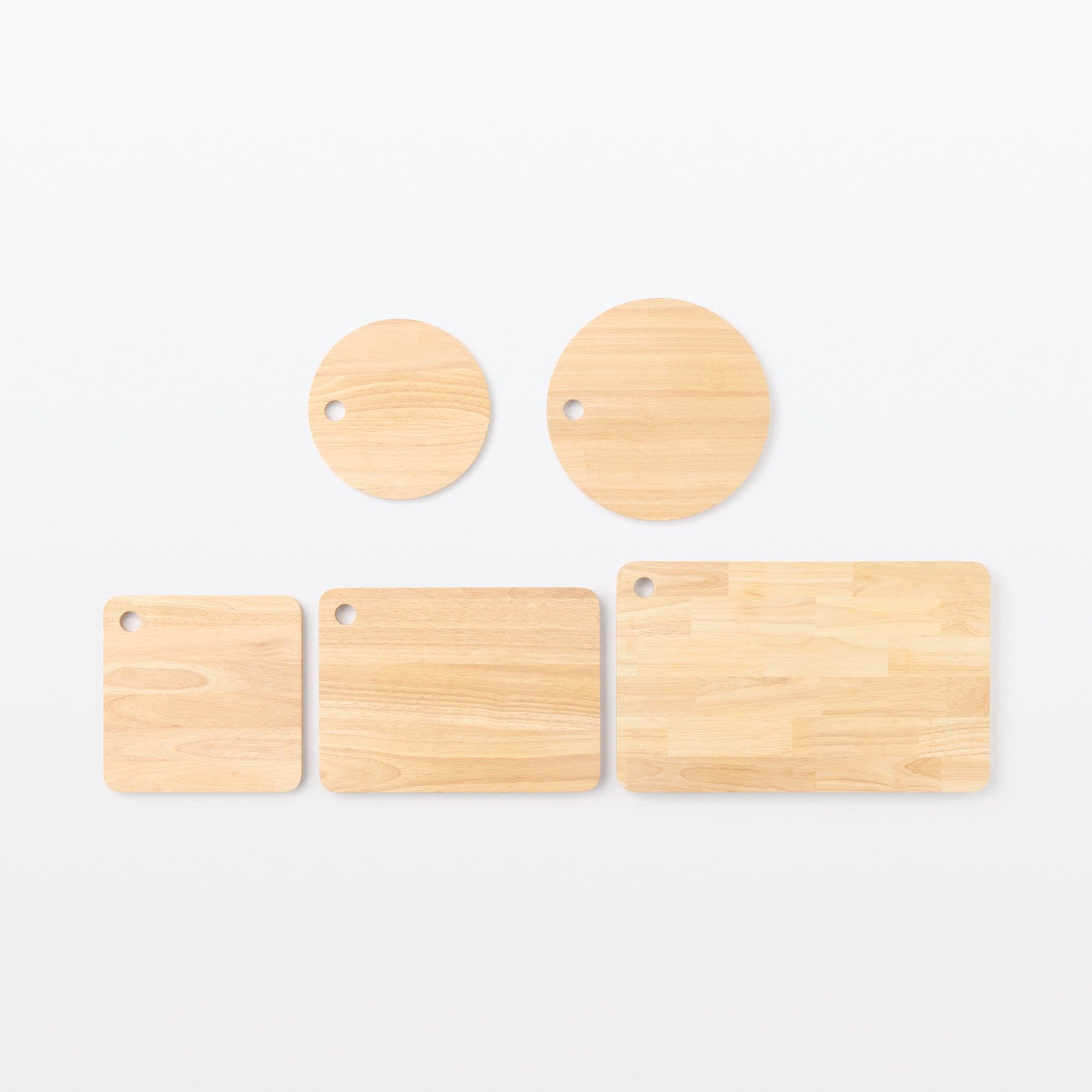 Rubberwood Rectangular Cutting Board - Small
