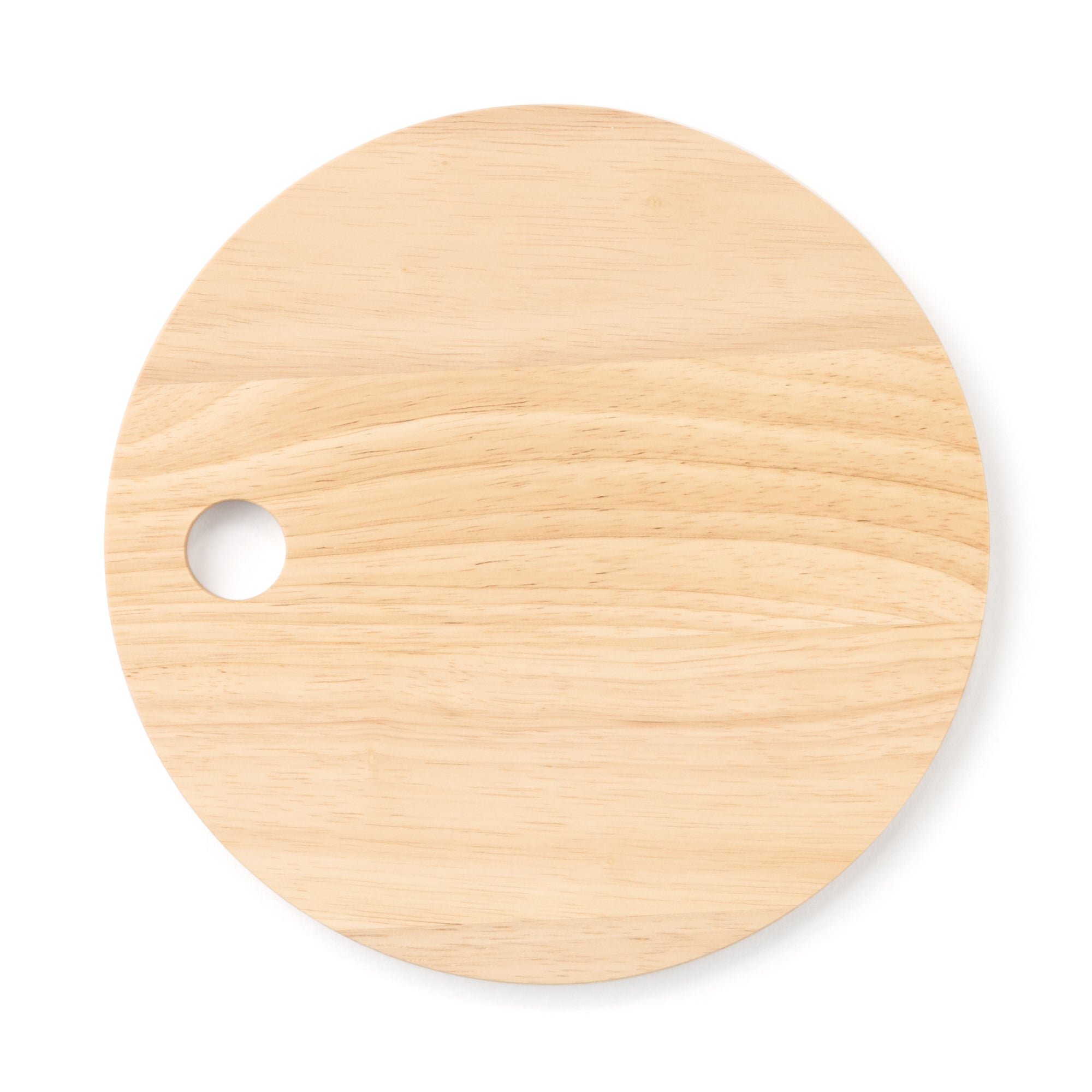 Rubberwood Round Cutting Board - Small