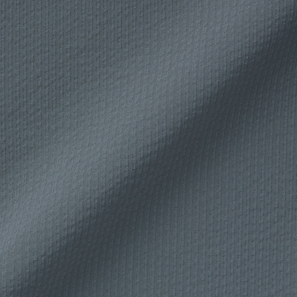 Men's Seersucker Henry Neck Woven T-Shirt