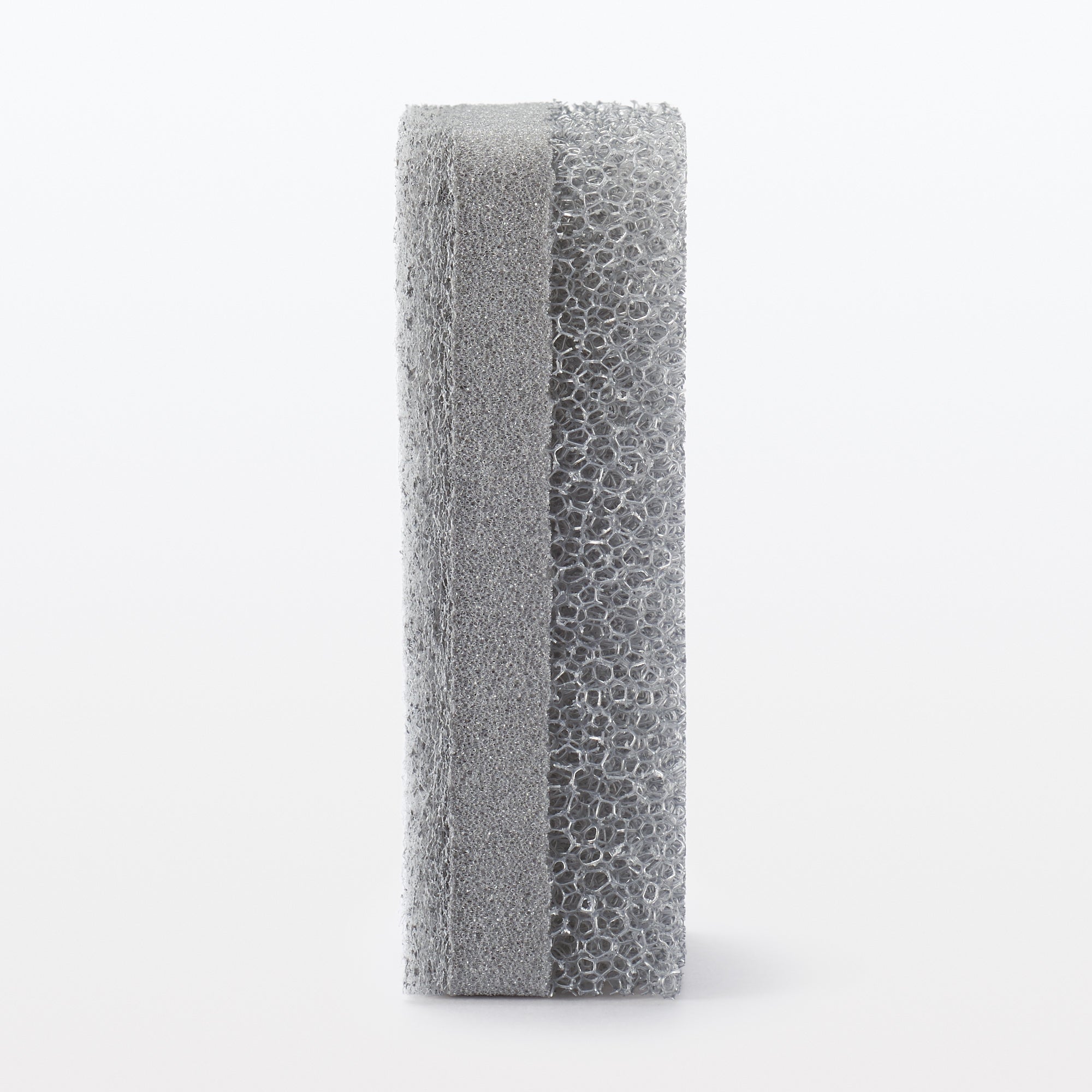 Urethane Foam 3-Layer Sponge 3 Pack Gray