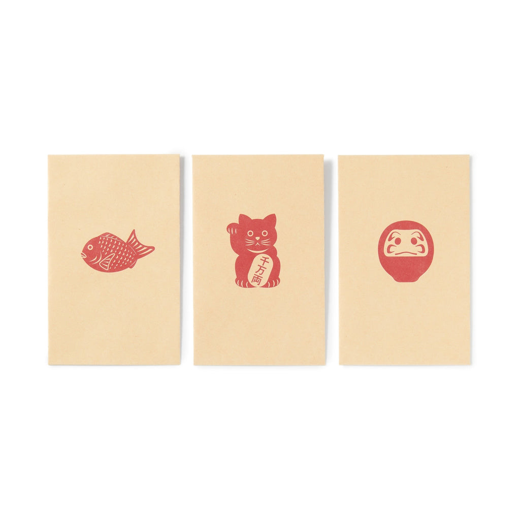 Bamboo Paper Petit Envelope - Lucky Charms (3 Pack)