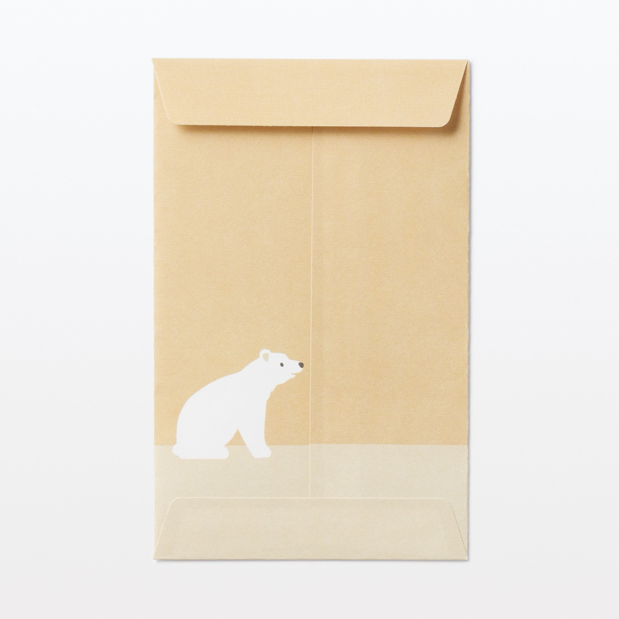 Bamboo Paper Petit Envelope - Small - Polar Bear 3 Pack