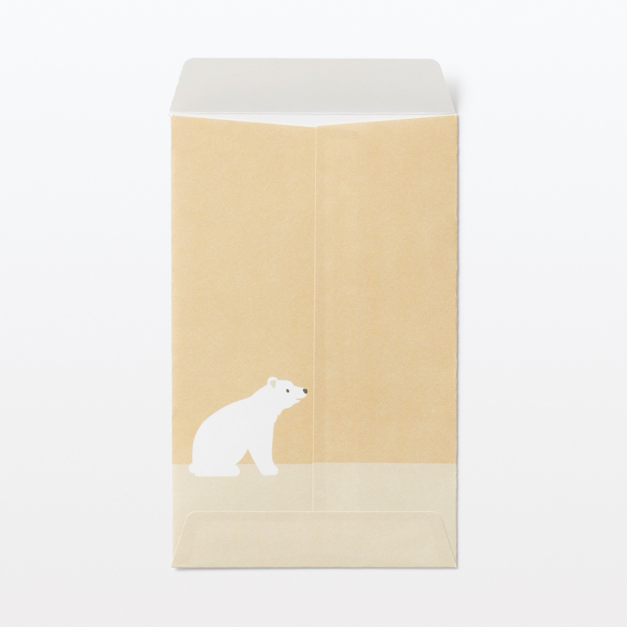 Bamboo Paper Petit Envelope - Small - Polar Bear 3 Pack
