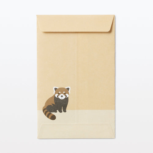 Bamboo Paper Petit Envelope - Small - Red Panda 3 Pack