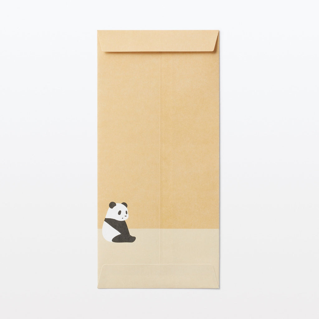 Bamboo Paper Petit Envelope - Large - Giant Panda 3 Pack