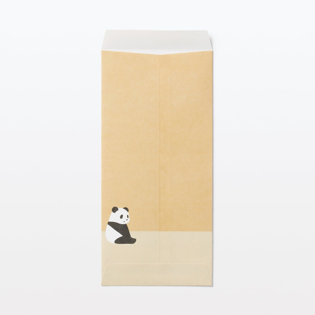 Bamboo Paper Petit Envelope - Large - Giant Panda 3 Pack