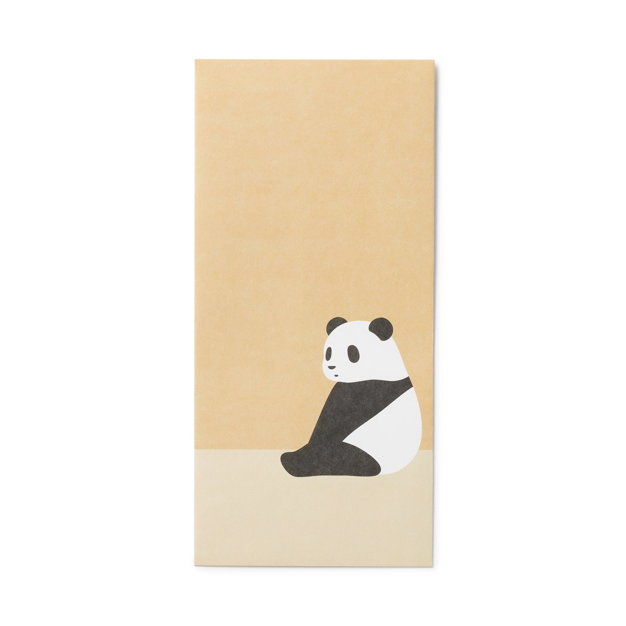 Bamboo Paper Petit Envelope - Large - Giant Panda 3 Pack
