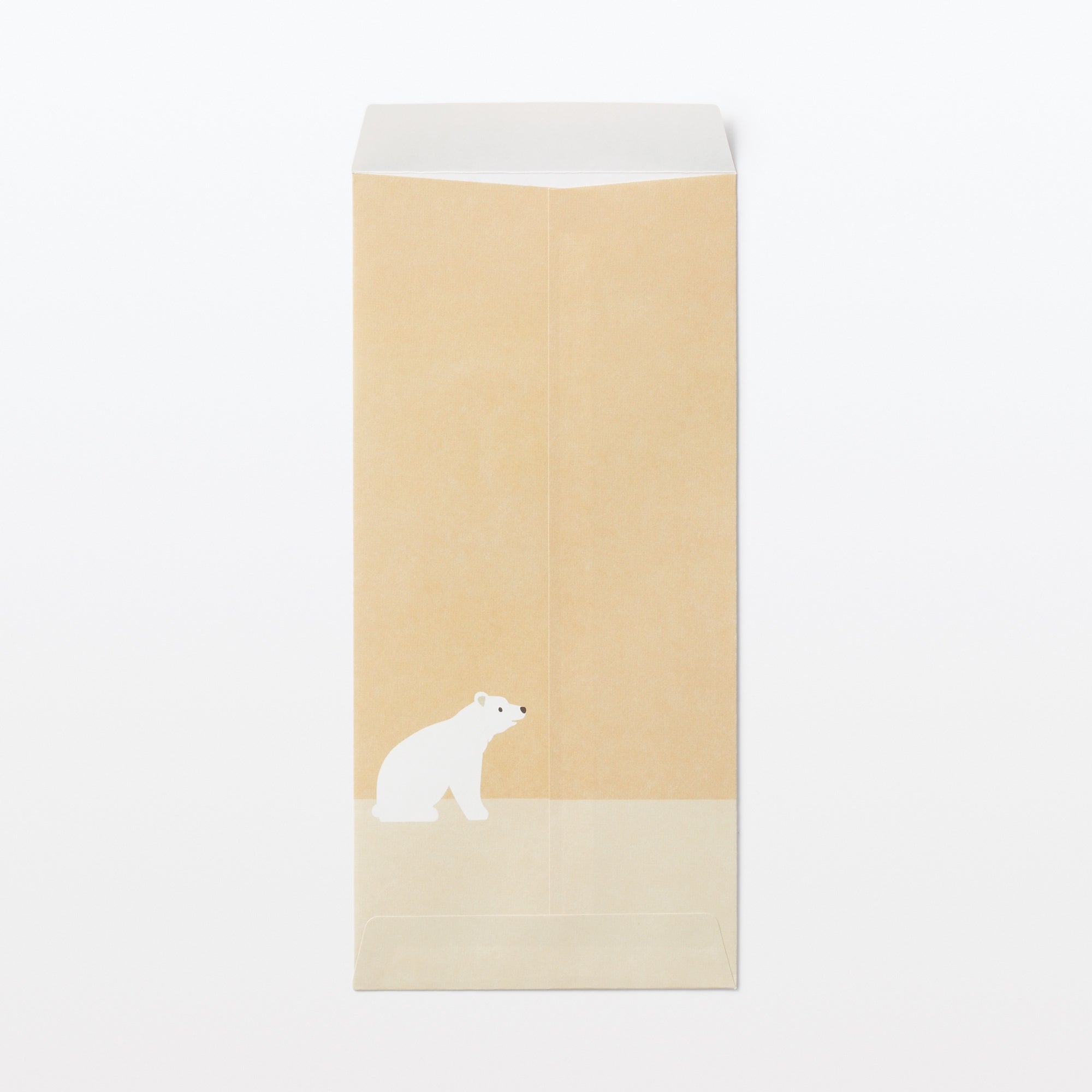 Bamboo Paper Petit Envelope - Large - Polar Bear 3 Pack