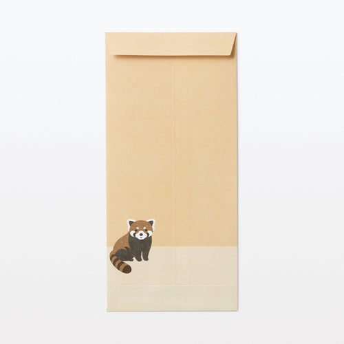 Bamboo Paper Petit Envelope - Large - Red Panda 3 Pack