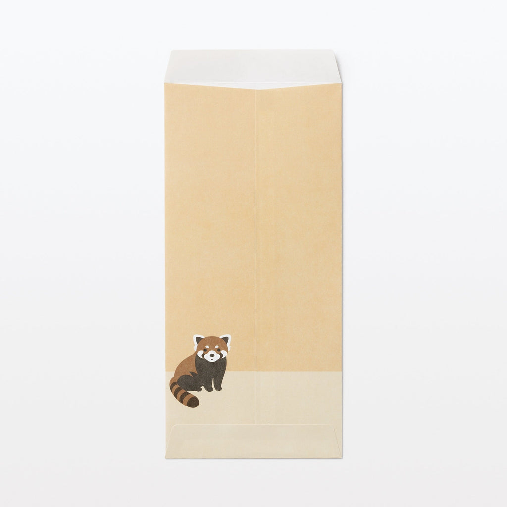 Bamboo Paper Petit Envelope - Large - Red Panda 3 Pack