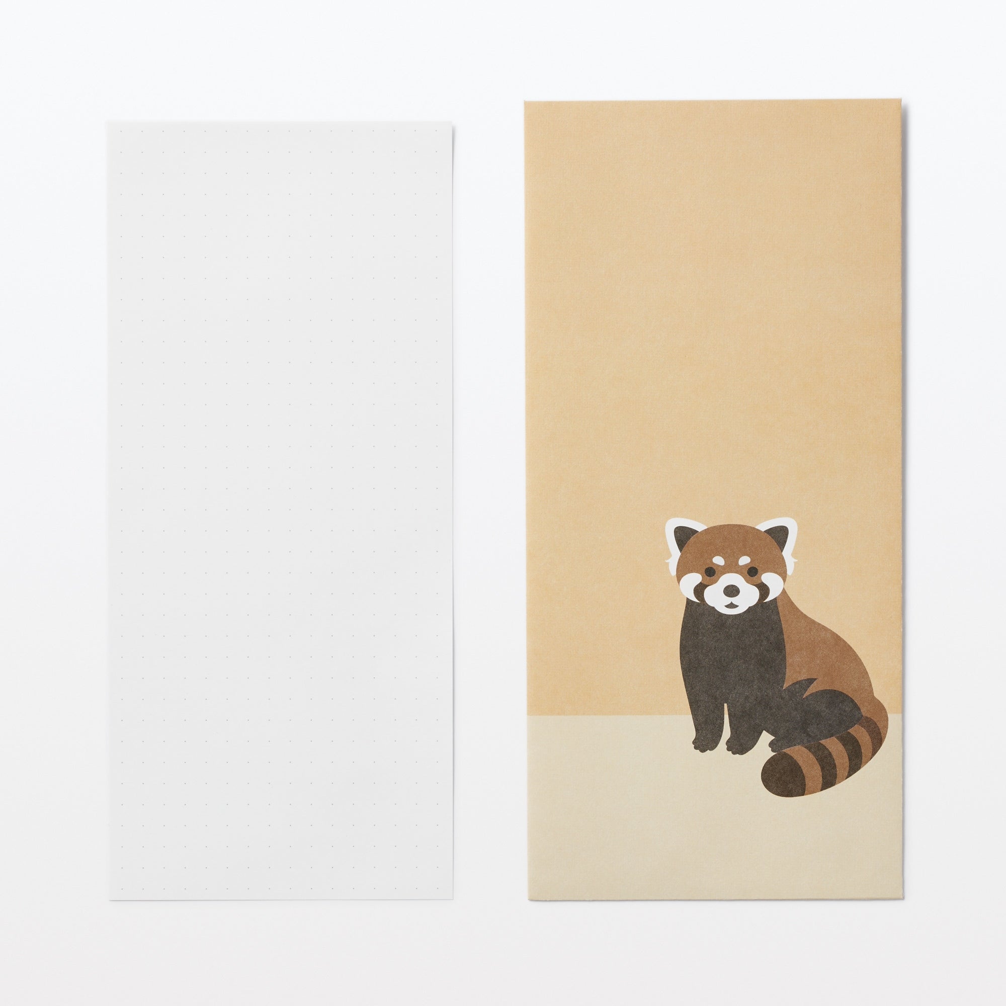 Bamboo Paper Petit Envelope - Large - Red Panda 3 Pack