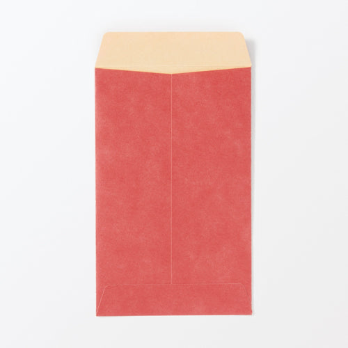 Bamboo Paper Petit Envelope - Red (5 Pack)
